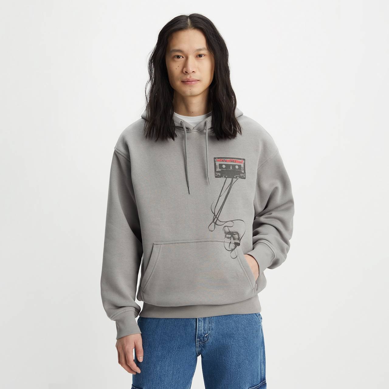 SILVERTAB™ RELAXED GRAPHIC HOODIE SWEATSHIRT - 2