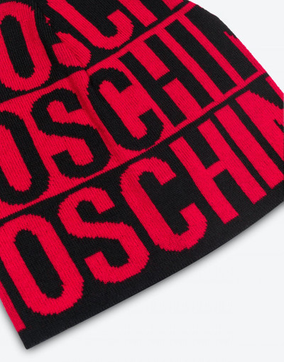 Moschino LOGO BANDS WOOL HAT outlook