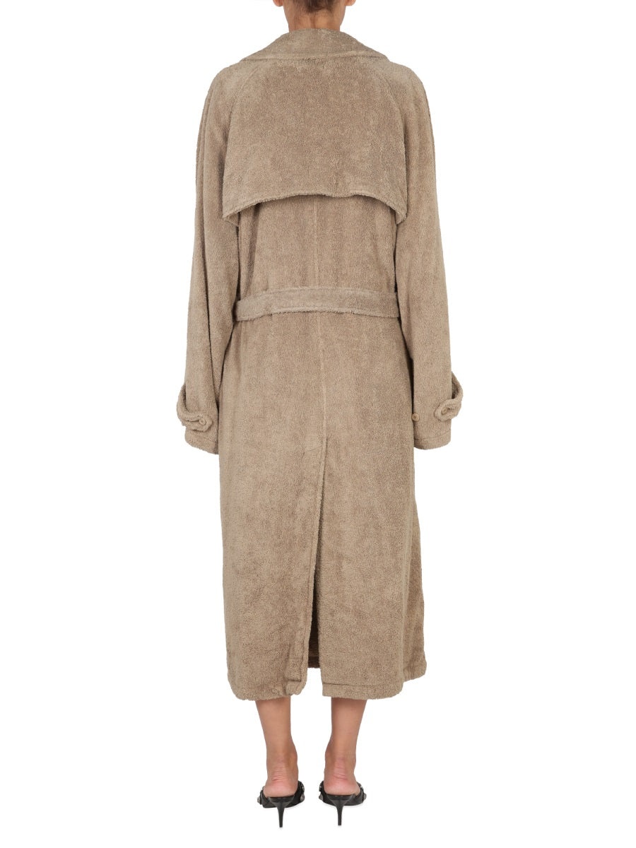 Balenciaga Women Towel Trench Coat - 2