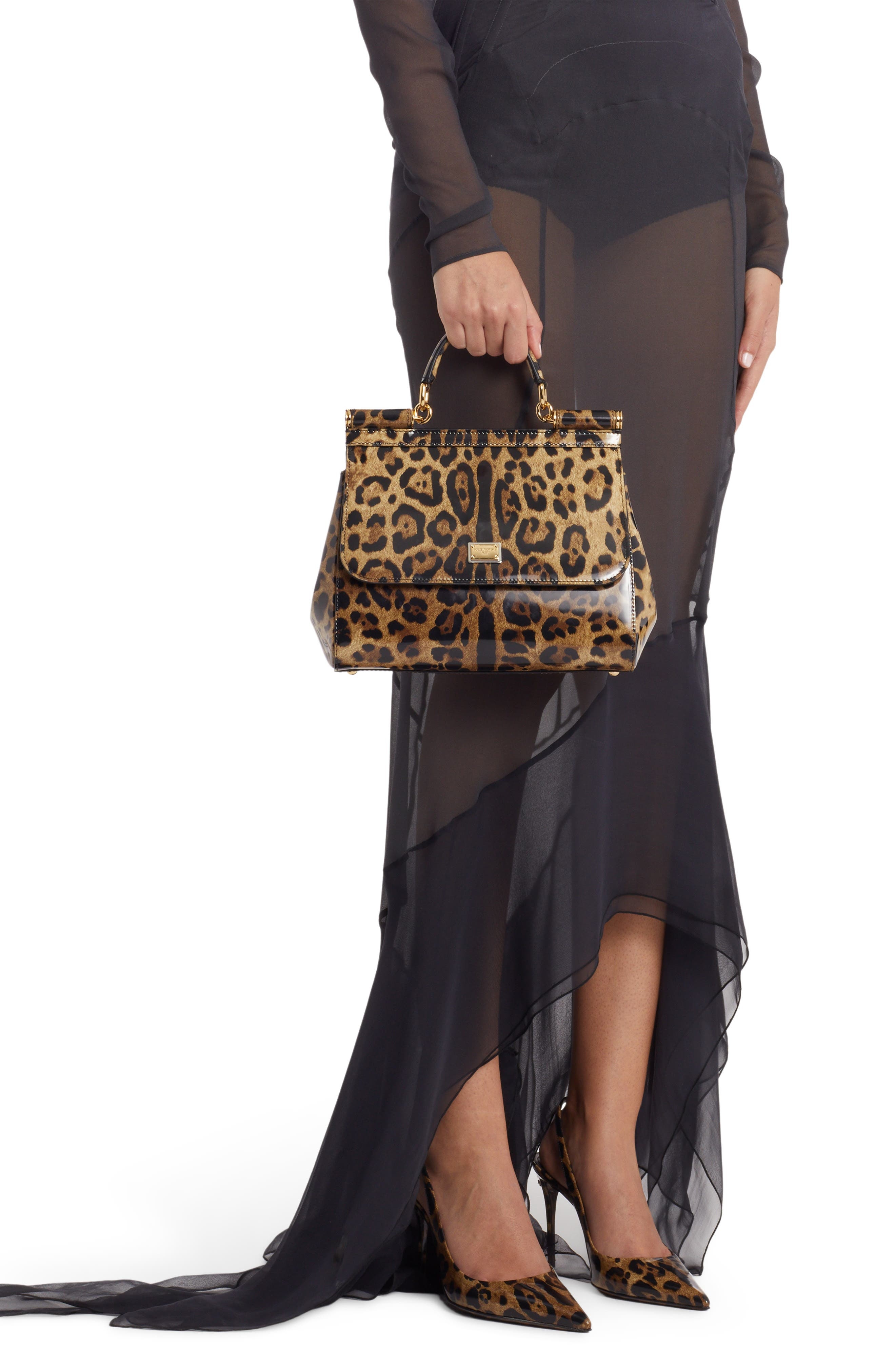 Kim Sicily Leopard Print Handbag - 2