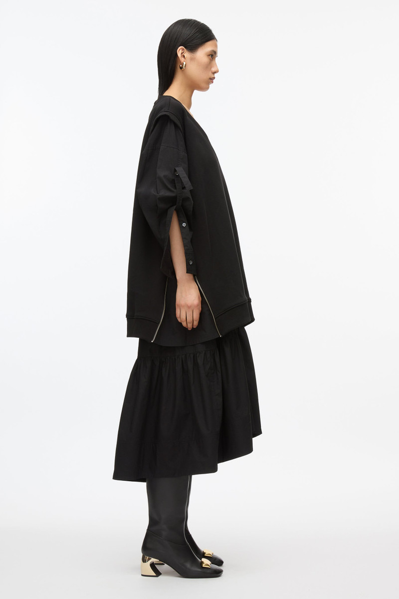 3.1 Phillip Lim French Terry Vest Combo Dress outlook