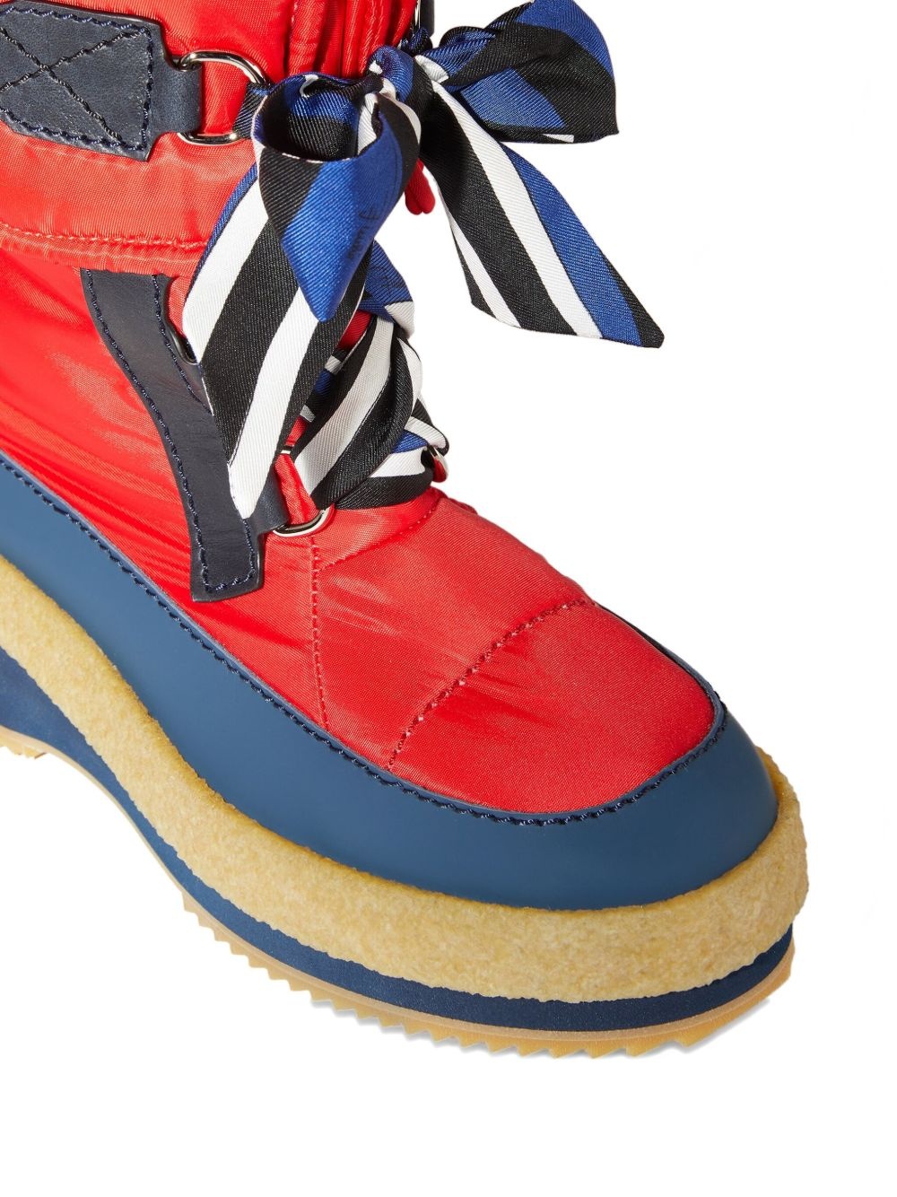 Iride ribbon-bow snow boots - 5