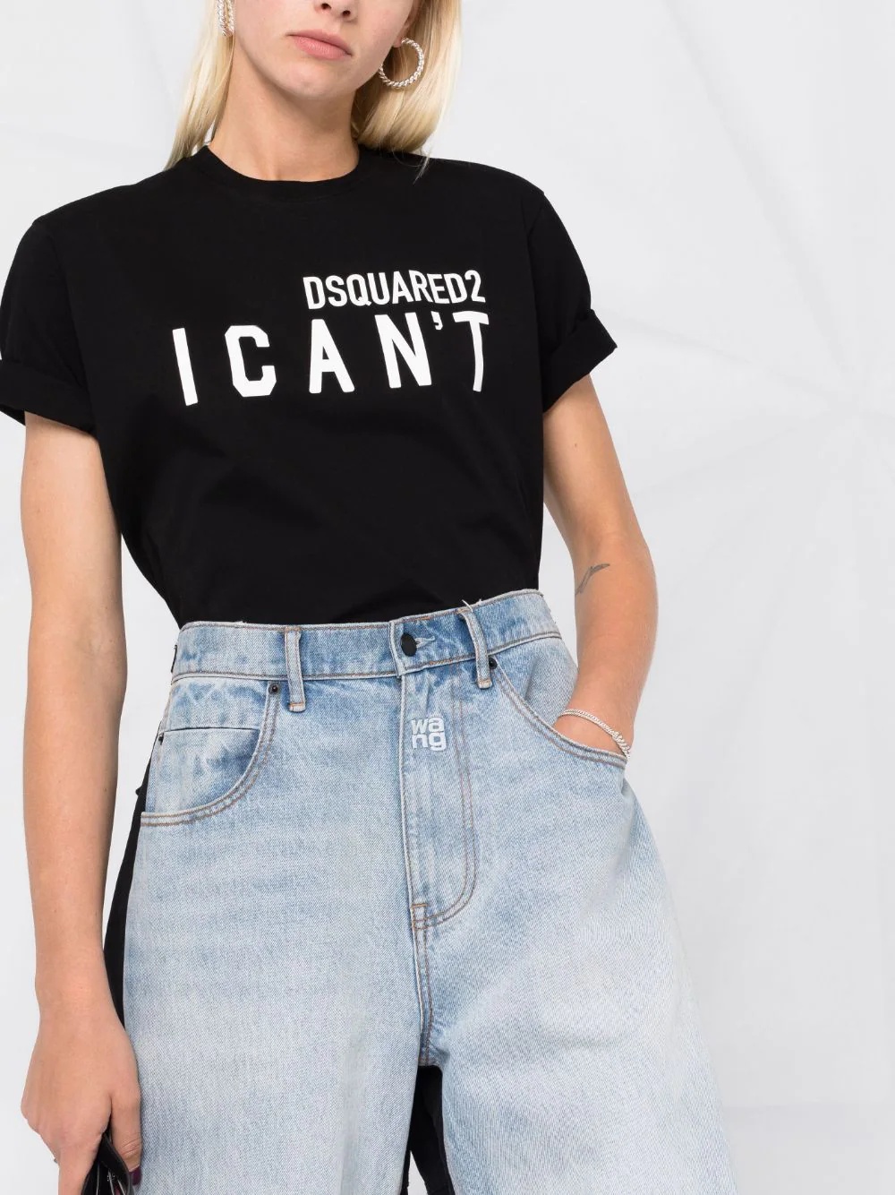 slogan-print T-shirt - 3