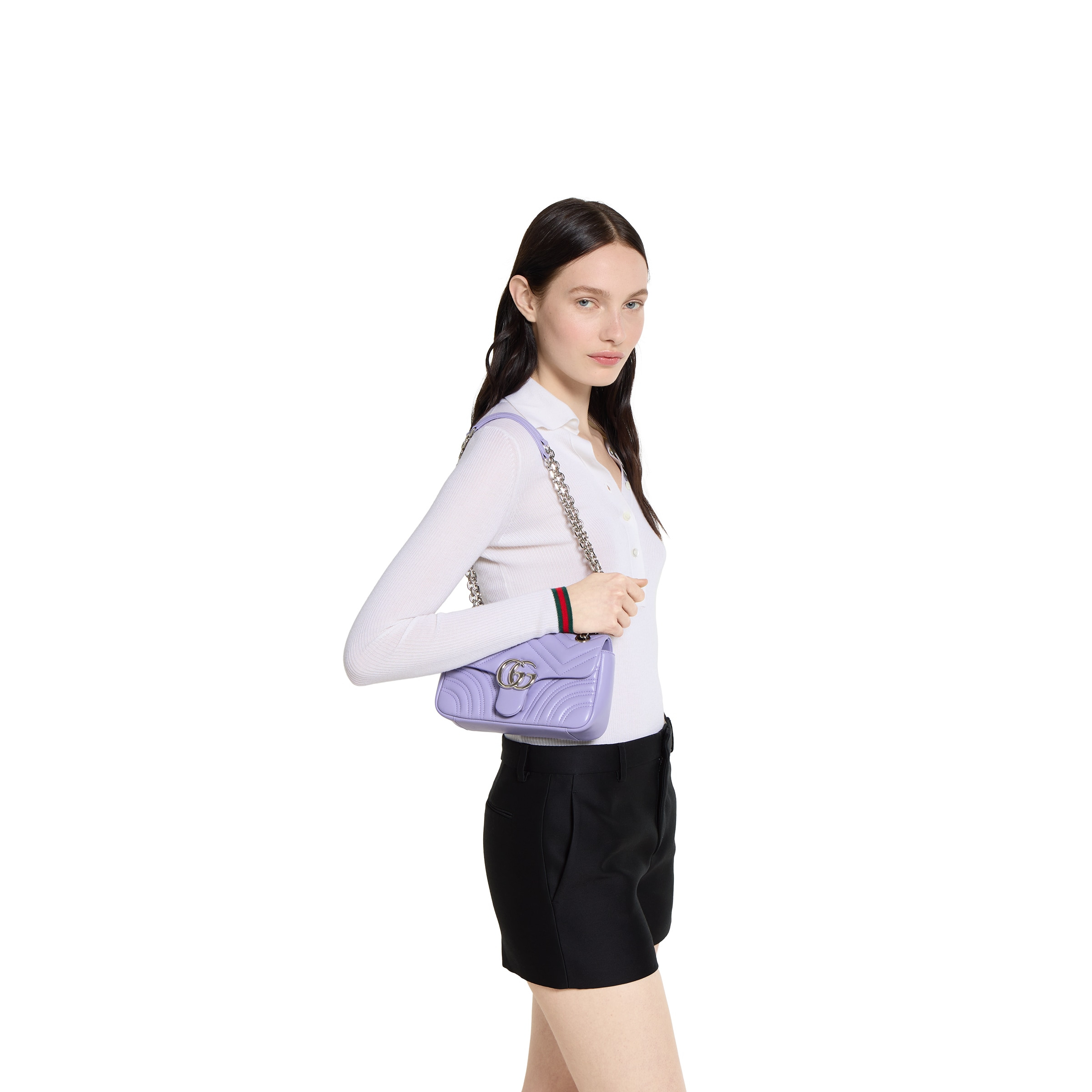 GG Marmont small shoulder bag - 3
