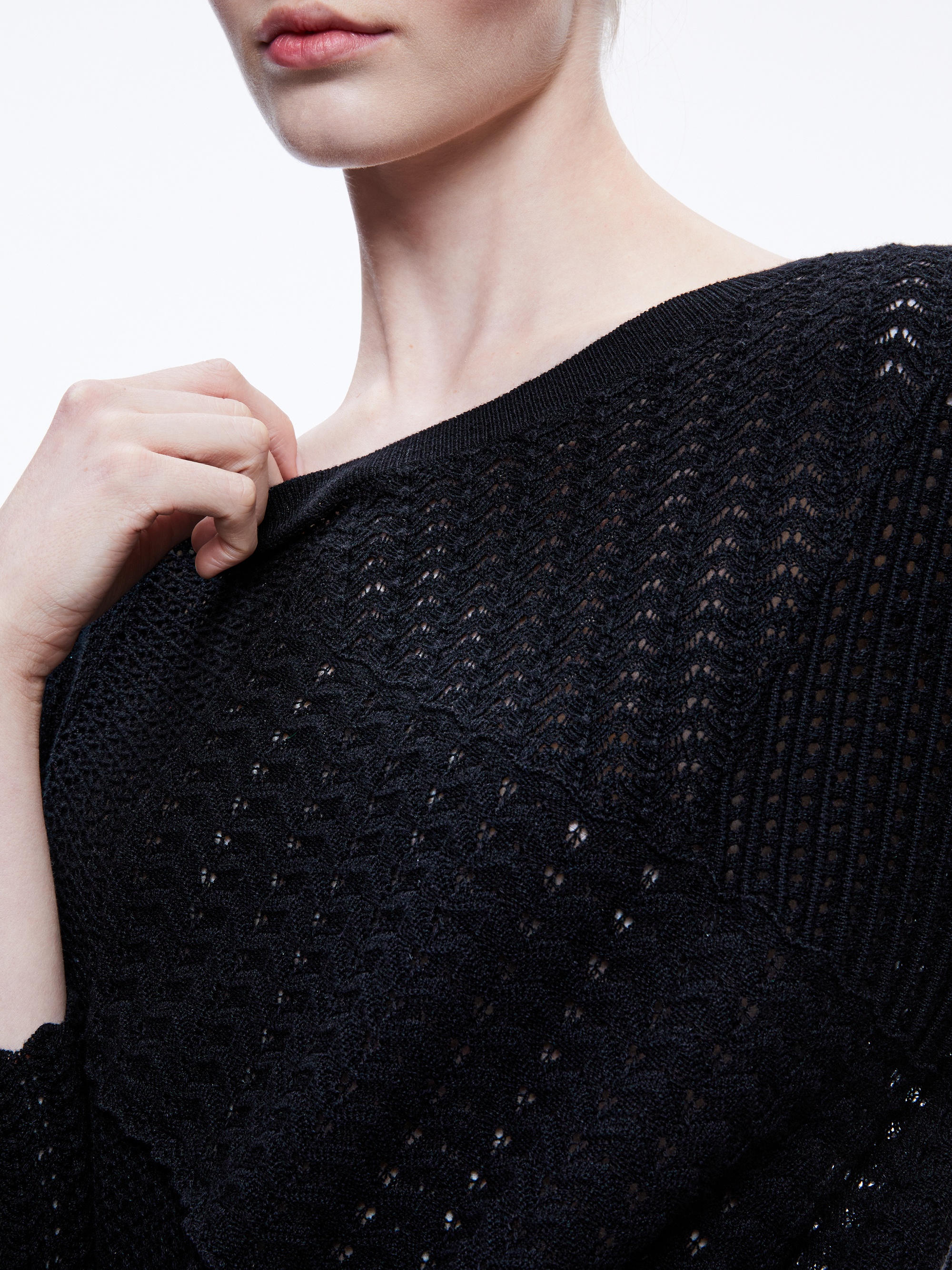 KRAVIT PATCHWORK SWEATER - 5