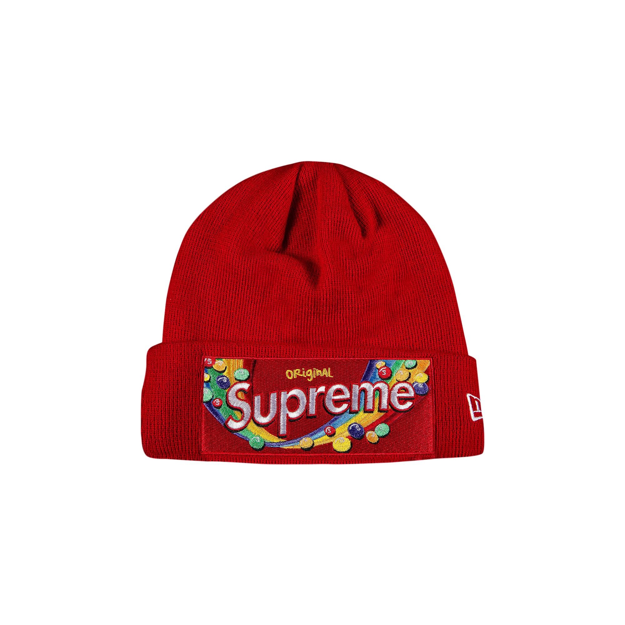 帽子 Supreme Skittles Beanie Supreme Supreme x Skittles x New Era Beanie 'Red' | REVERSIBLE