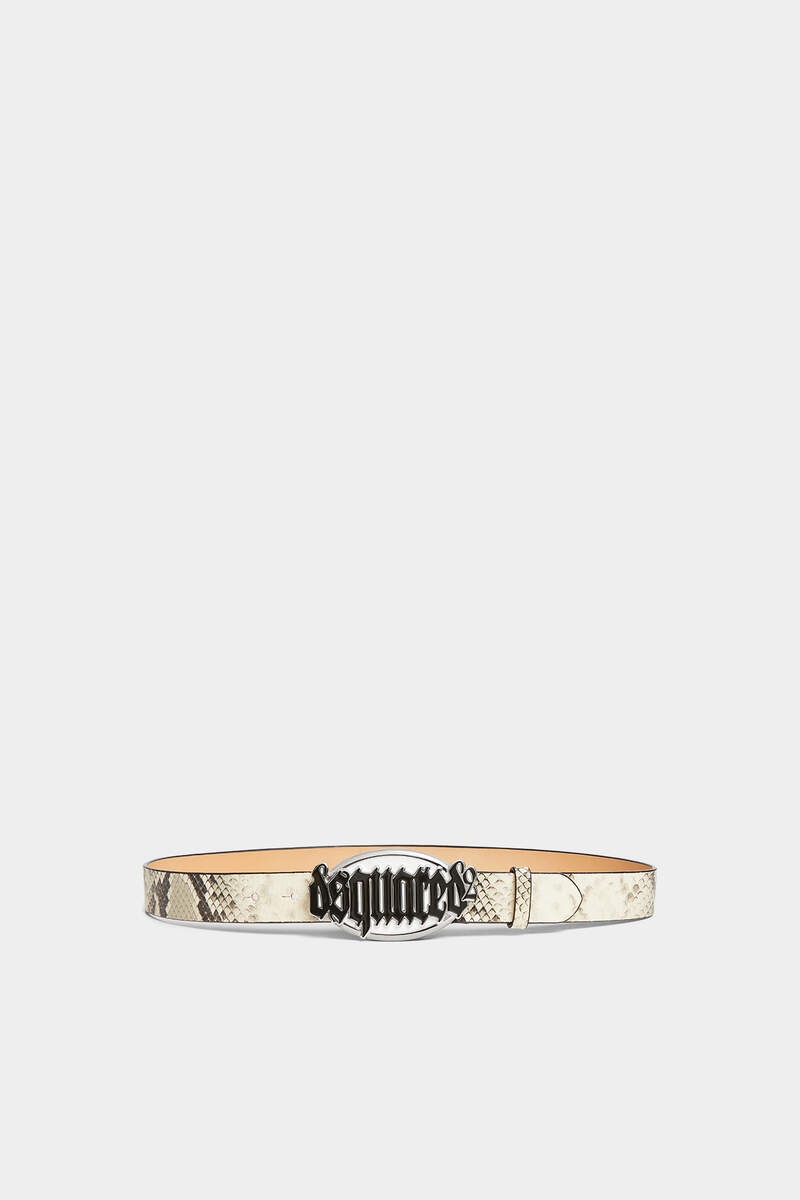 GOTHIC DSQUARED2 PLAQUE BELT - 2