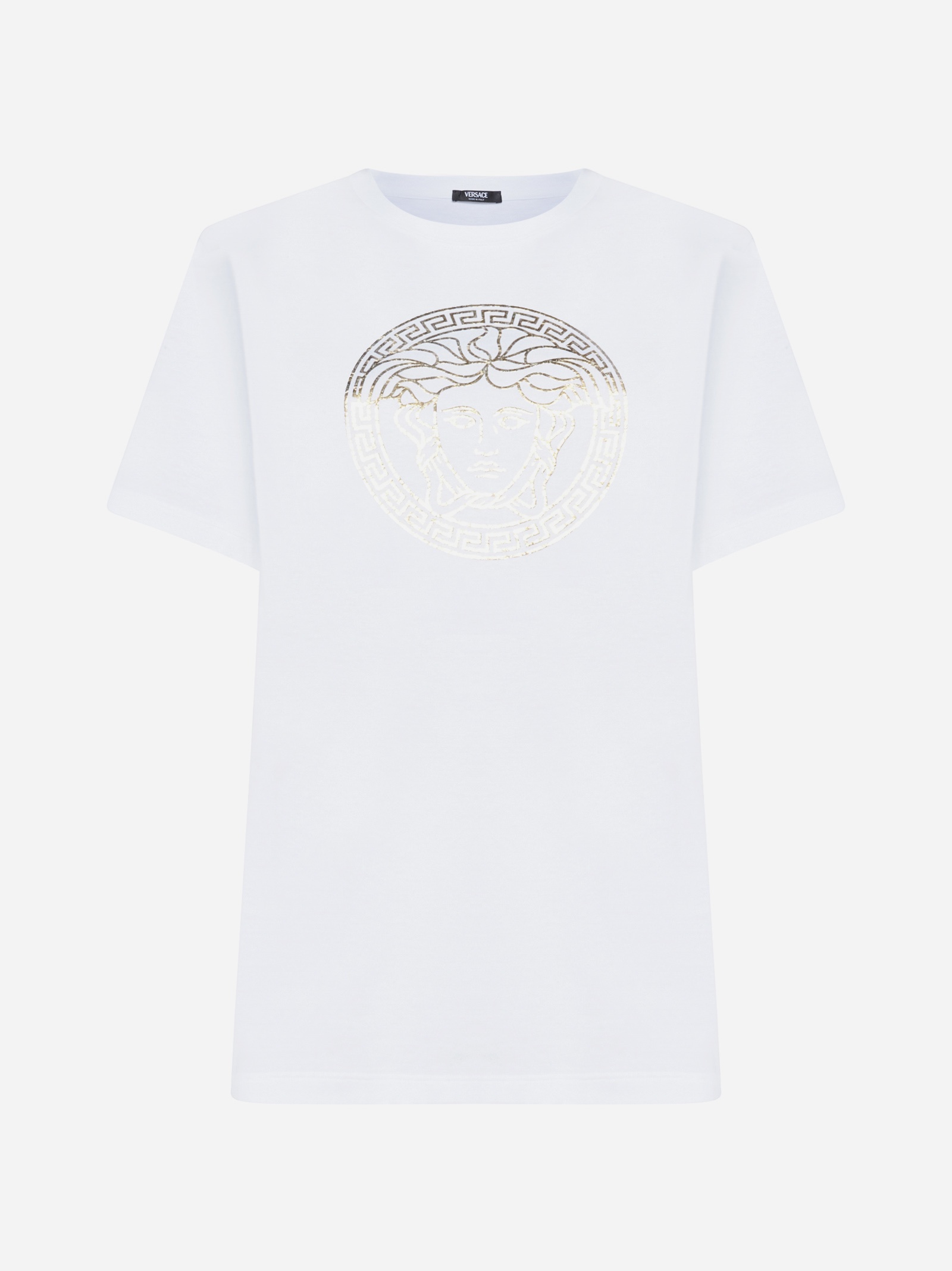 Medusa logo cotton t-shirt - 1