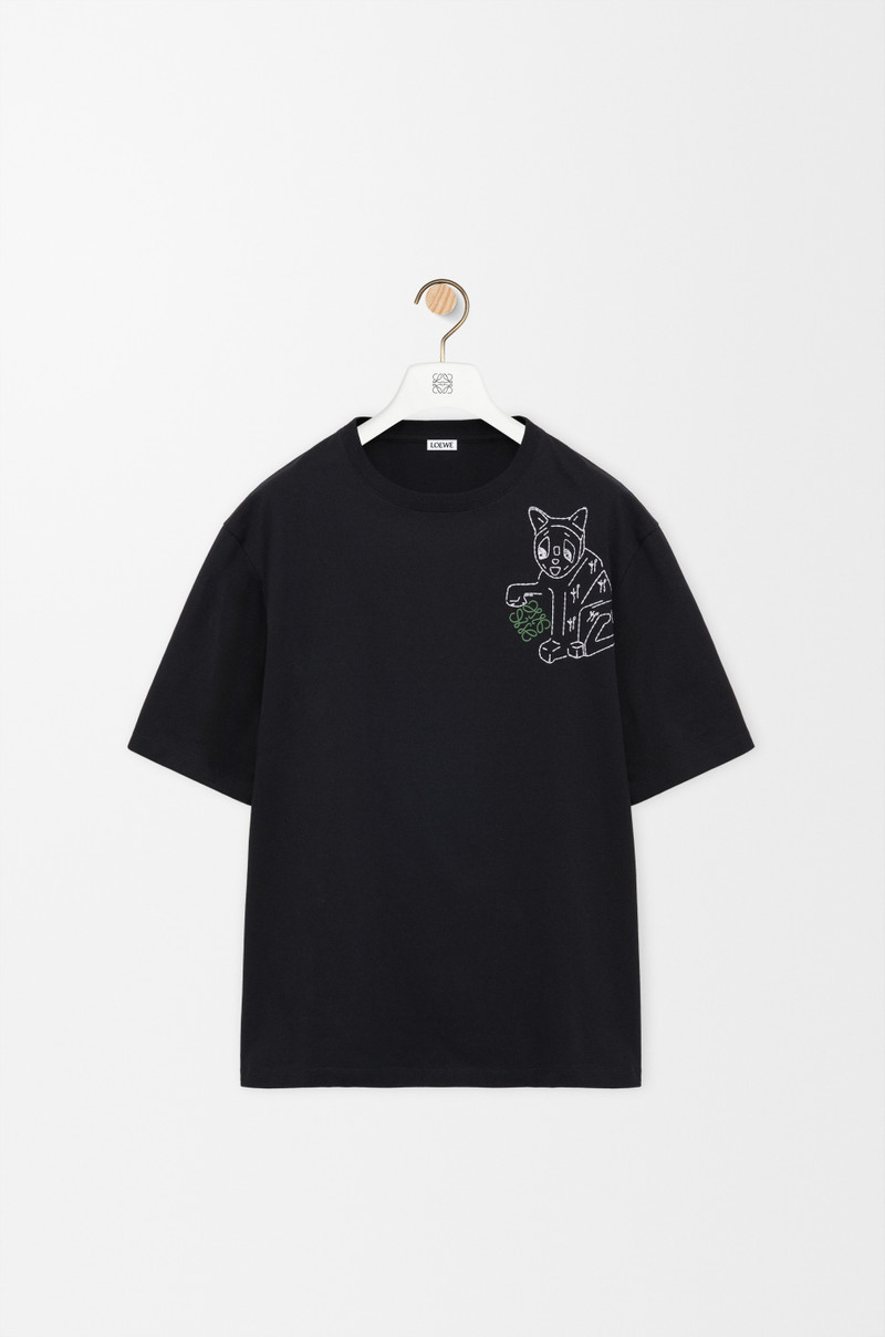 Loose fit T-shirt in cotton 1