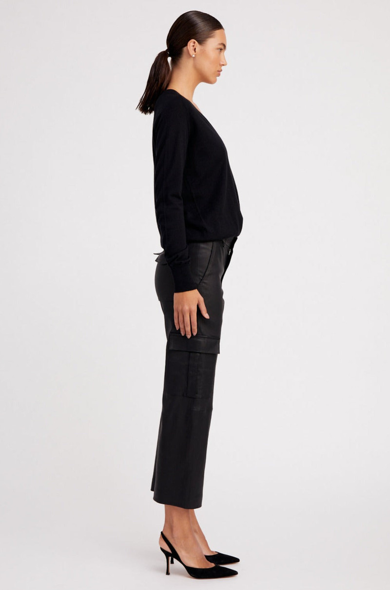 검정 CASHMERE V-NECK 스위치 7
