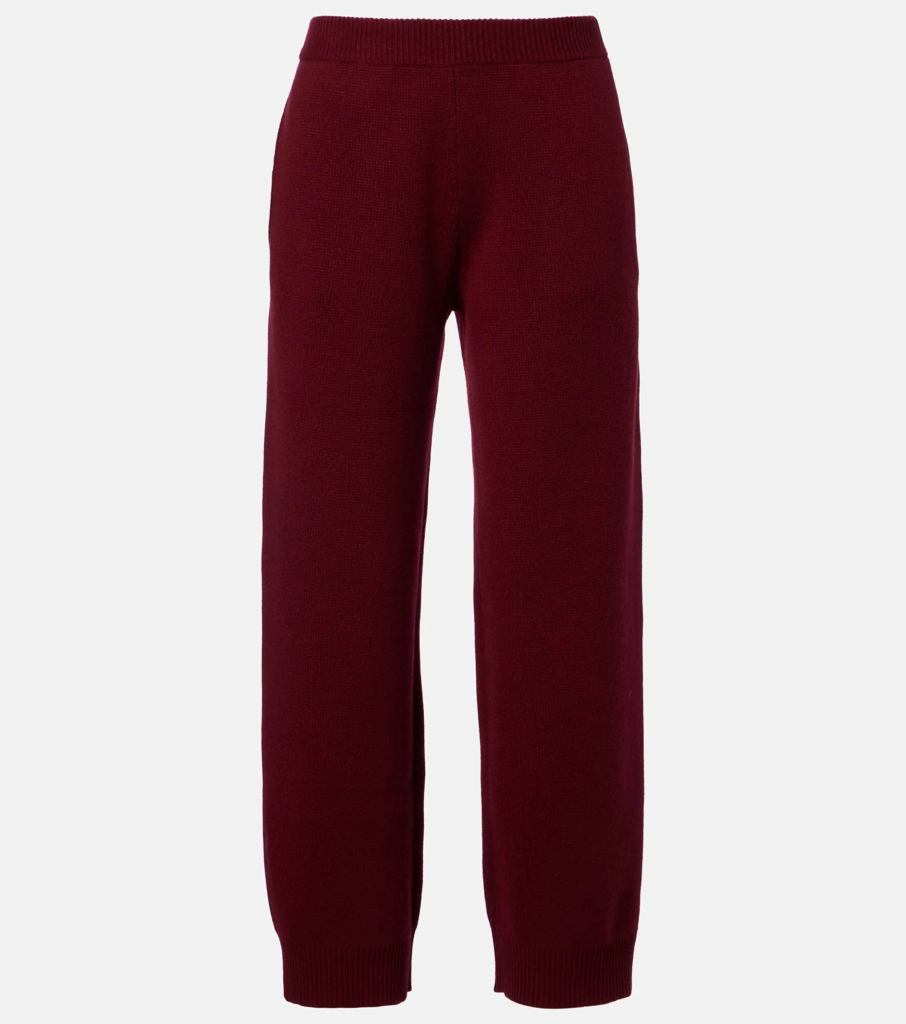 Wool and cashmere tapered pants - 1