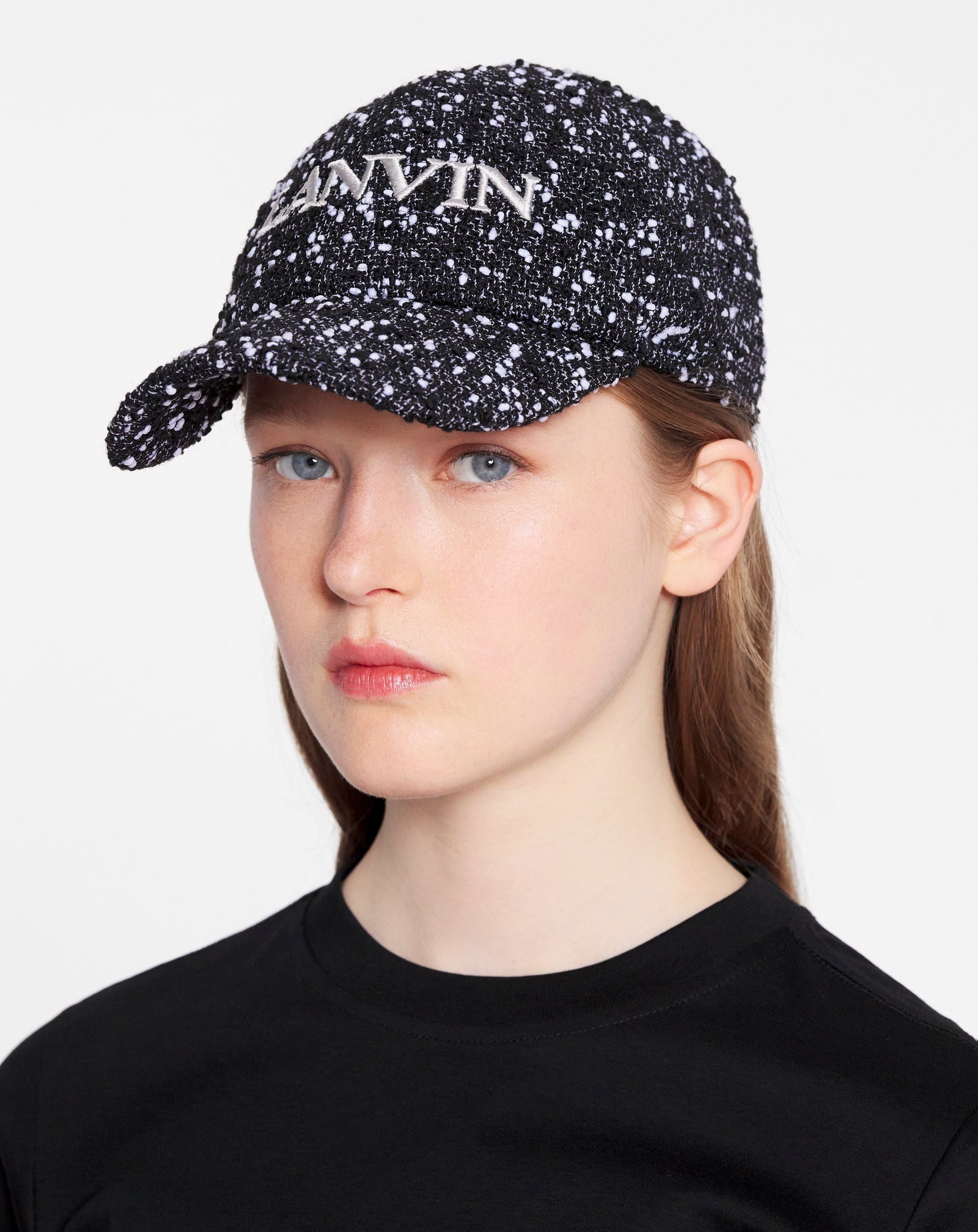 LANVIN TWEED CAP - 2
