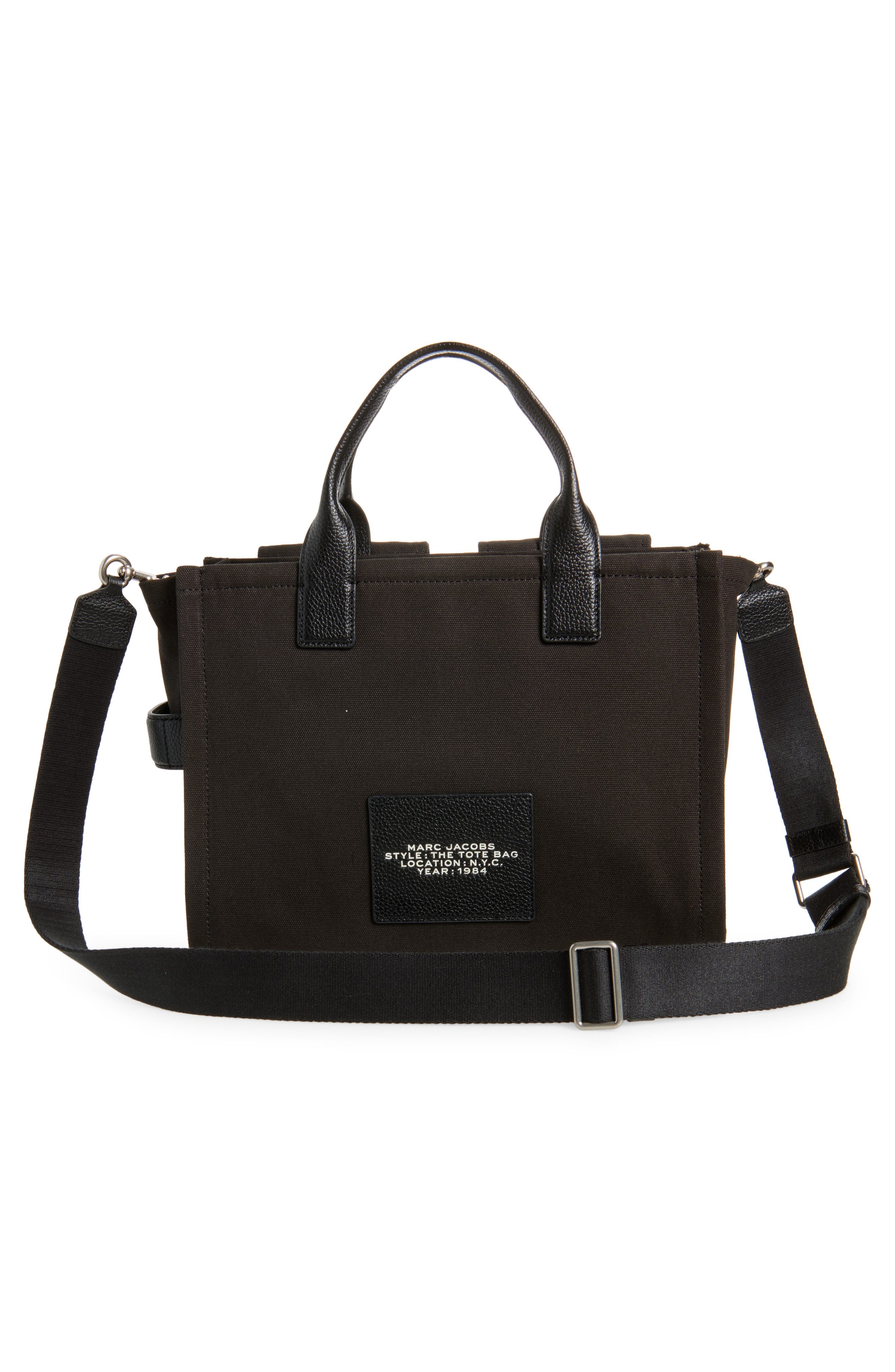 Marc Jacobs The Cargo Canvas Medium Tote Bag in Black at Nordstrom - 4