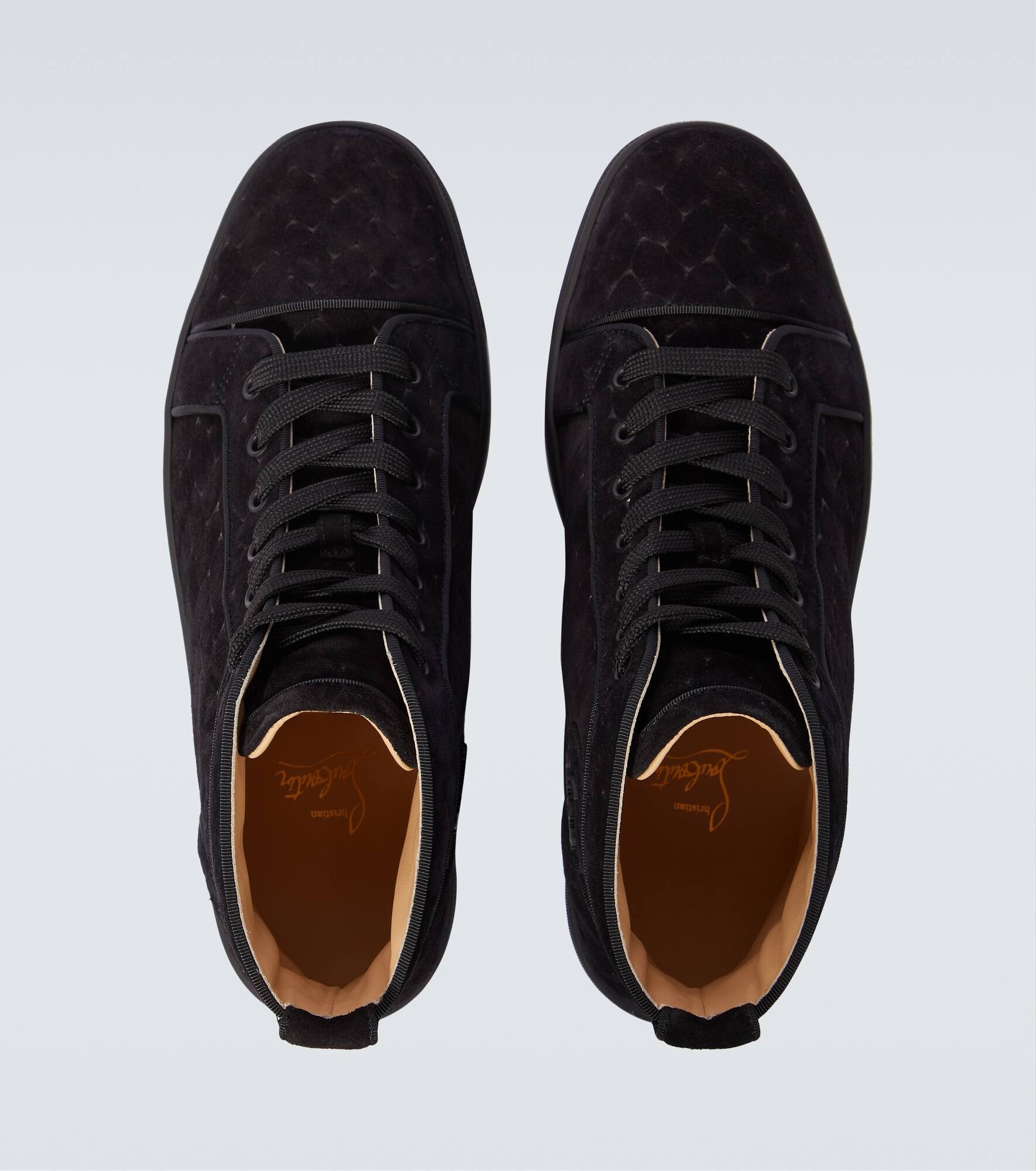 Louis suede high-top sneakers - 4
