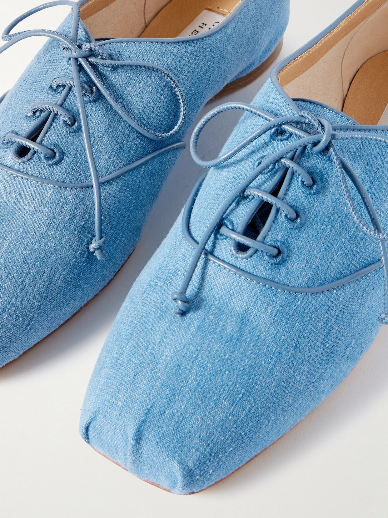 Maya Denim Brogues - 4