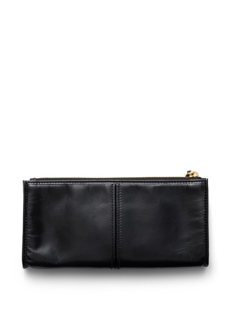 Prada leather pouch bag outlook
