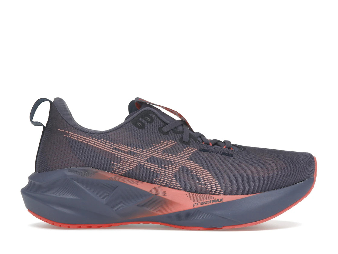ASICS Novablast 5 Greyish Purple Coral Reef - 1
