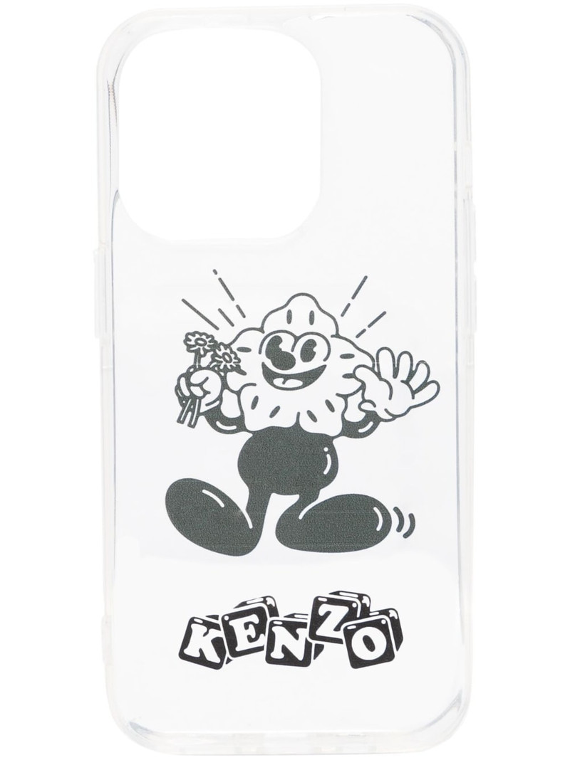 logo-print iPhone 14 Pro case 1