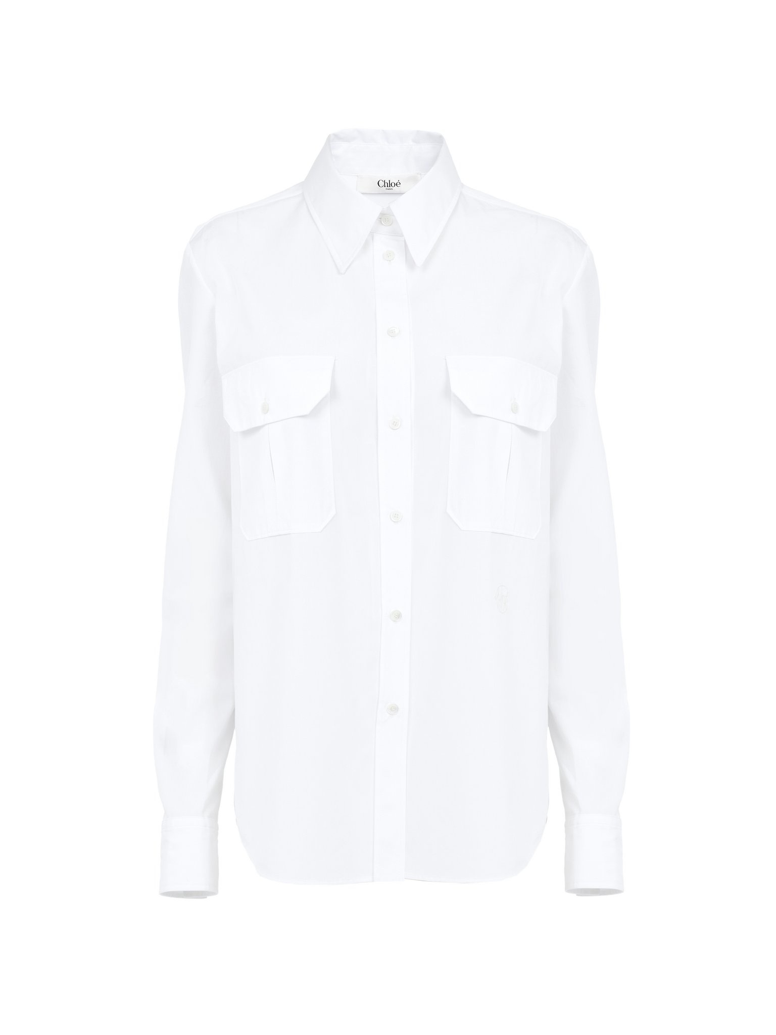 CLASSIC UTILITARIAN SHIRT IN COTTON POPLIN - 1