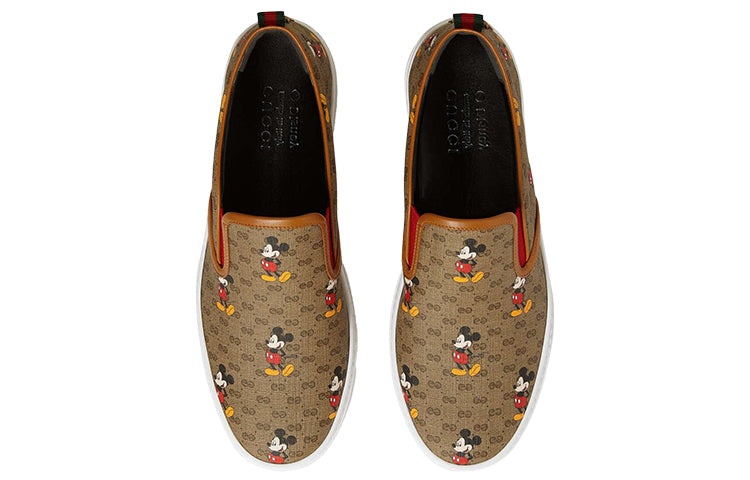 Disney x Gucci GG Supreme Slip-On 'Mickey Mouse' 603689-HWU10-8492 - 3