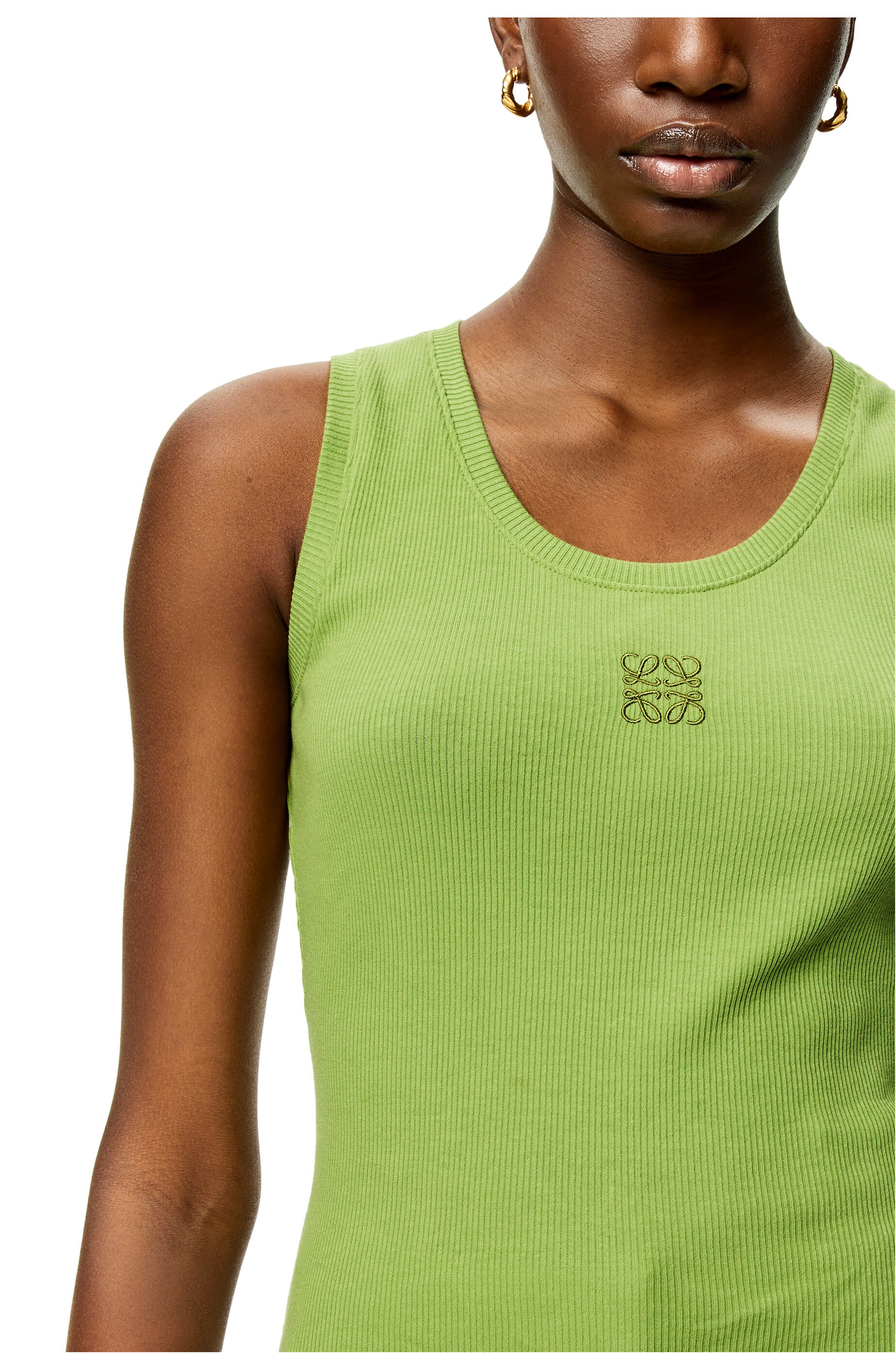 Anagram tank top in cotton - 5
