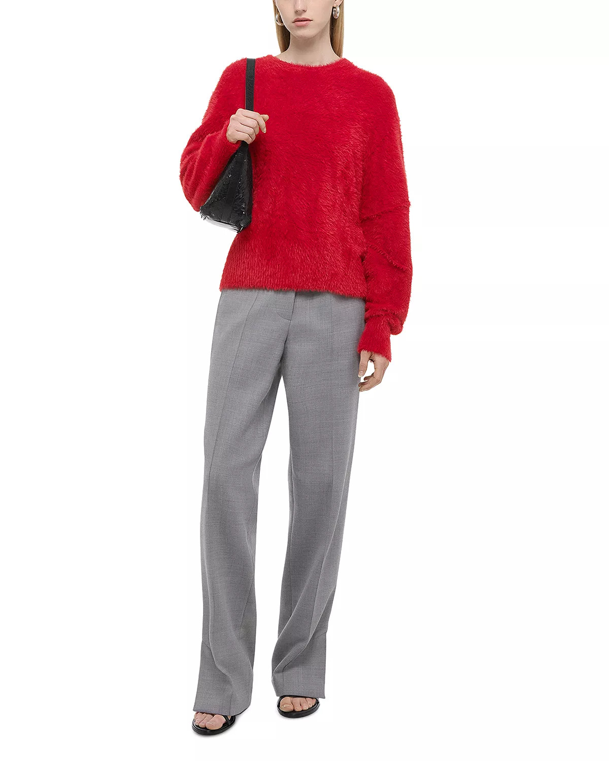 Apex Oversized Eyelash Sweater - 2