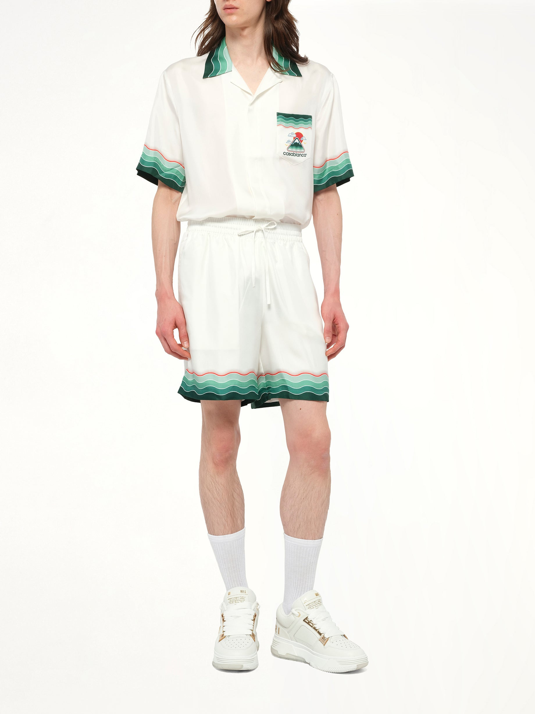Montagne Ondulee Shorts in Multicolour - 4