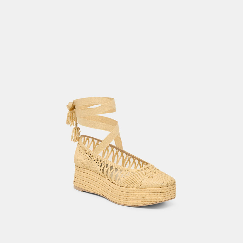 FARIS FLATS LT NATURAL MACRAME 3