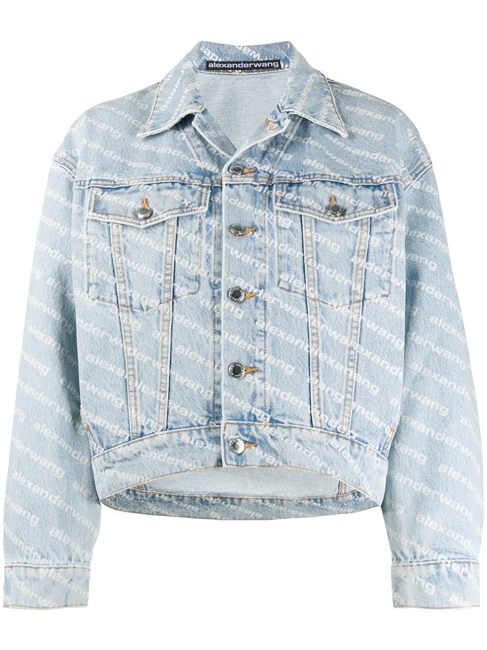 Falling Back denim jacket - 1