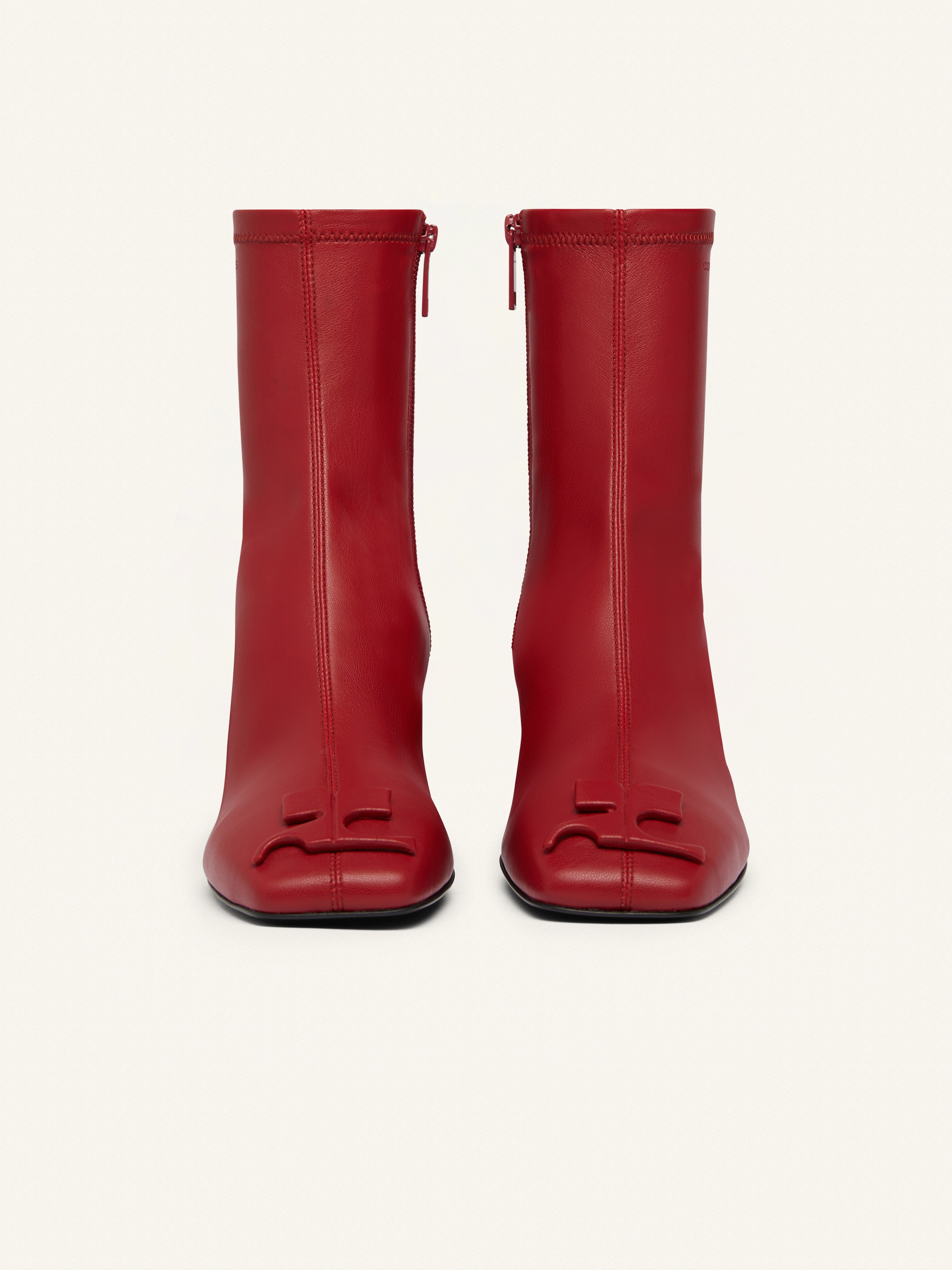 REEDITION HERITAGE VEGAN NAPPA ANKLE BOOTS - 4