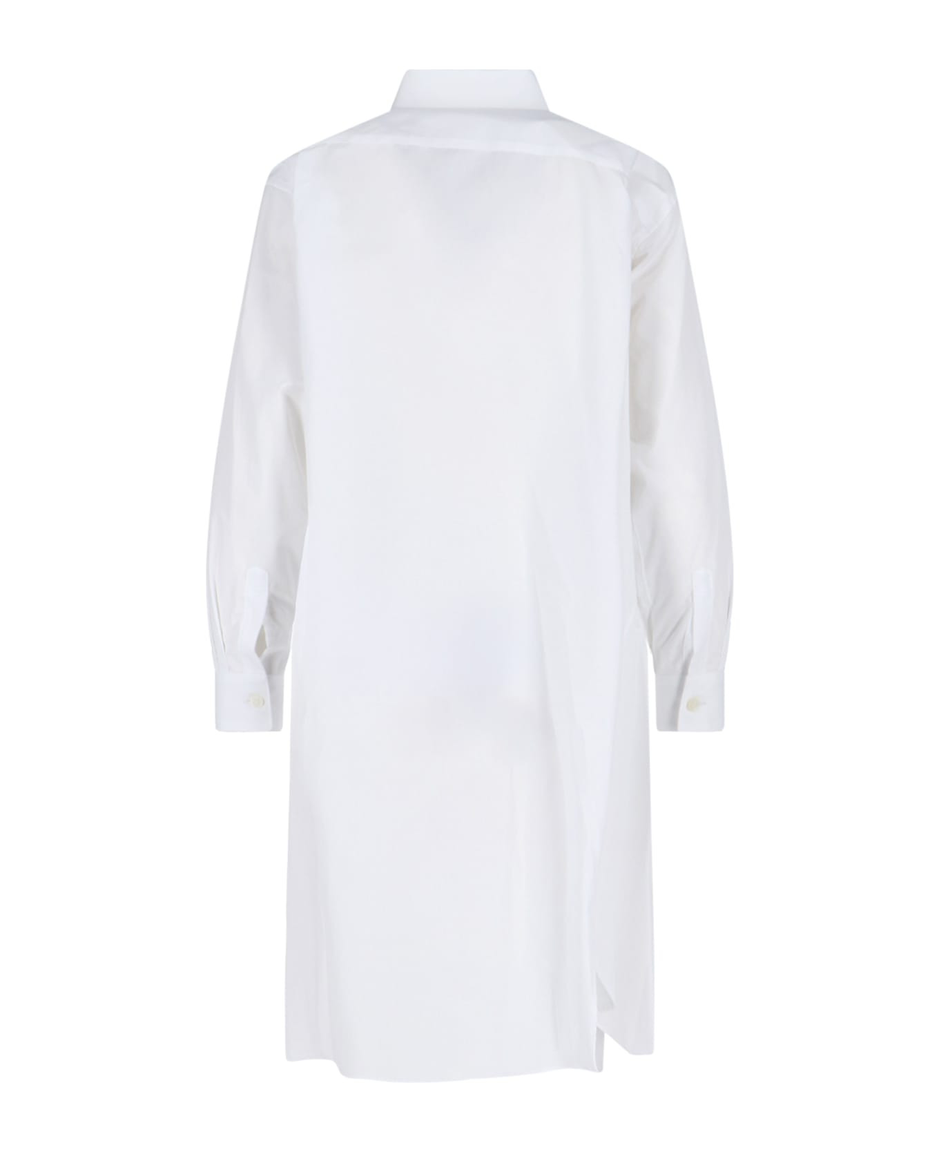 Asymmetric Long Shirt - 2