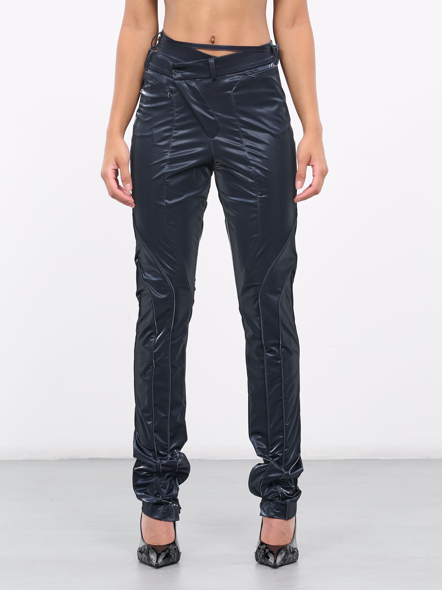 Off-Set Suit Pants - 1