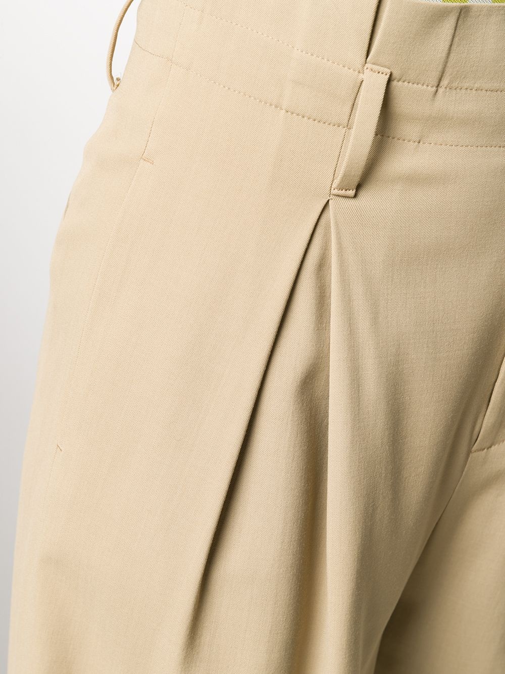 paperbag tapered trousers - 5