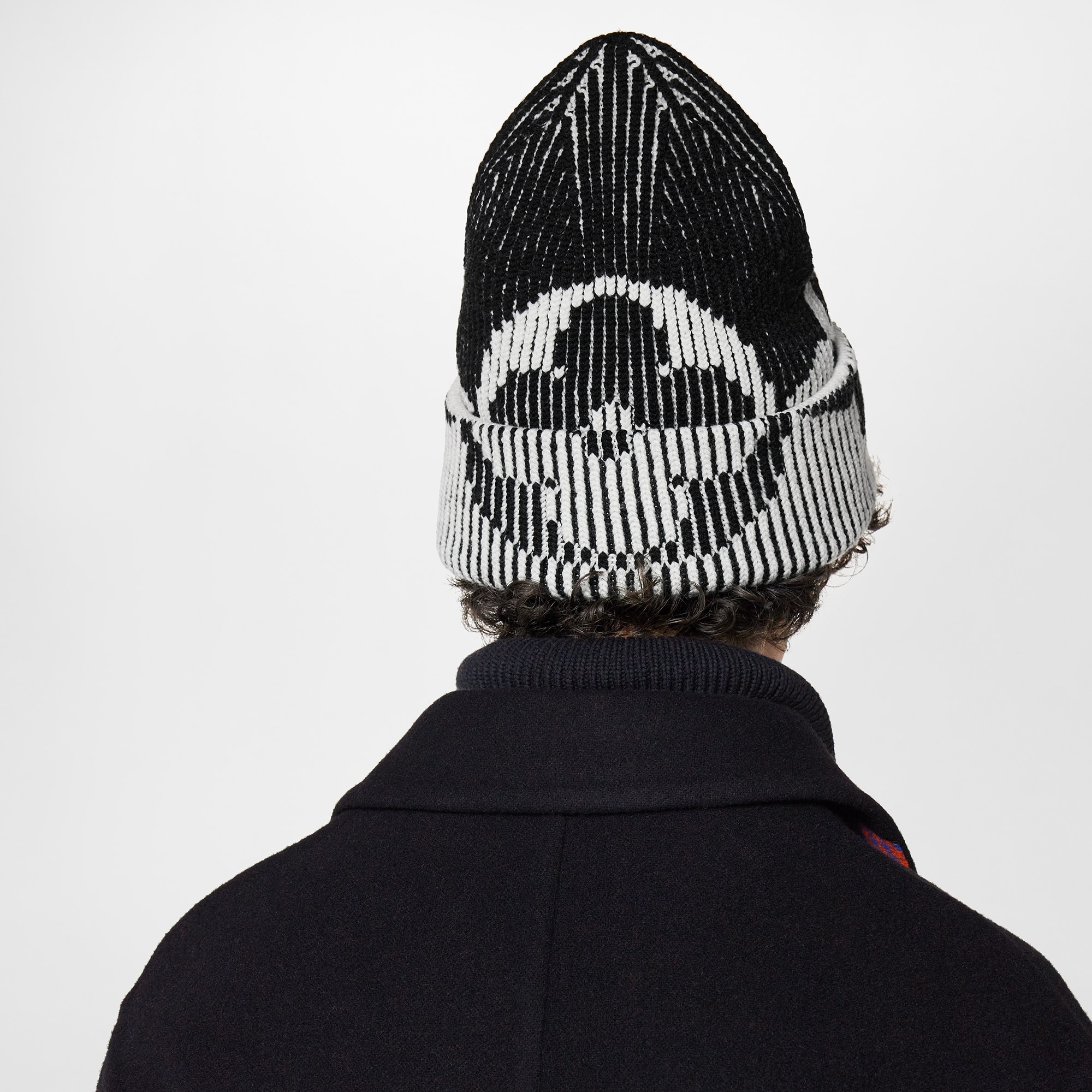 Rib Flower Beanie - 3
