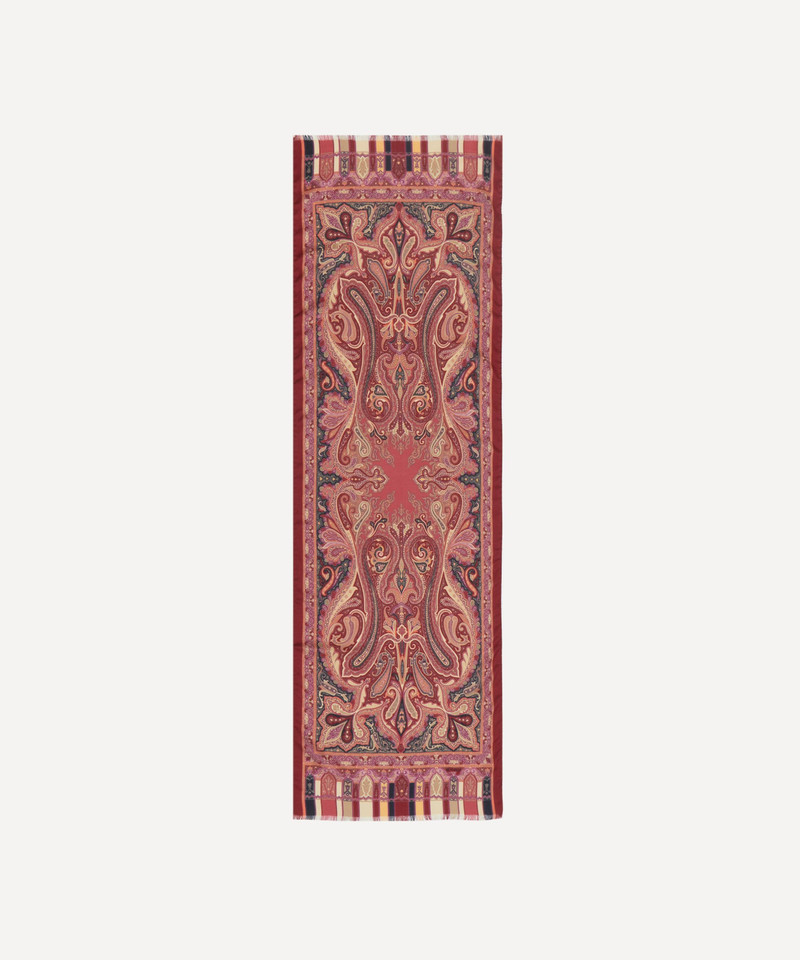 Core Paisley Print Scarf 1