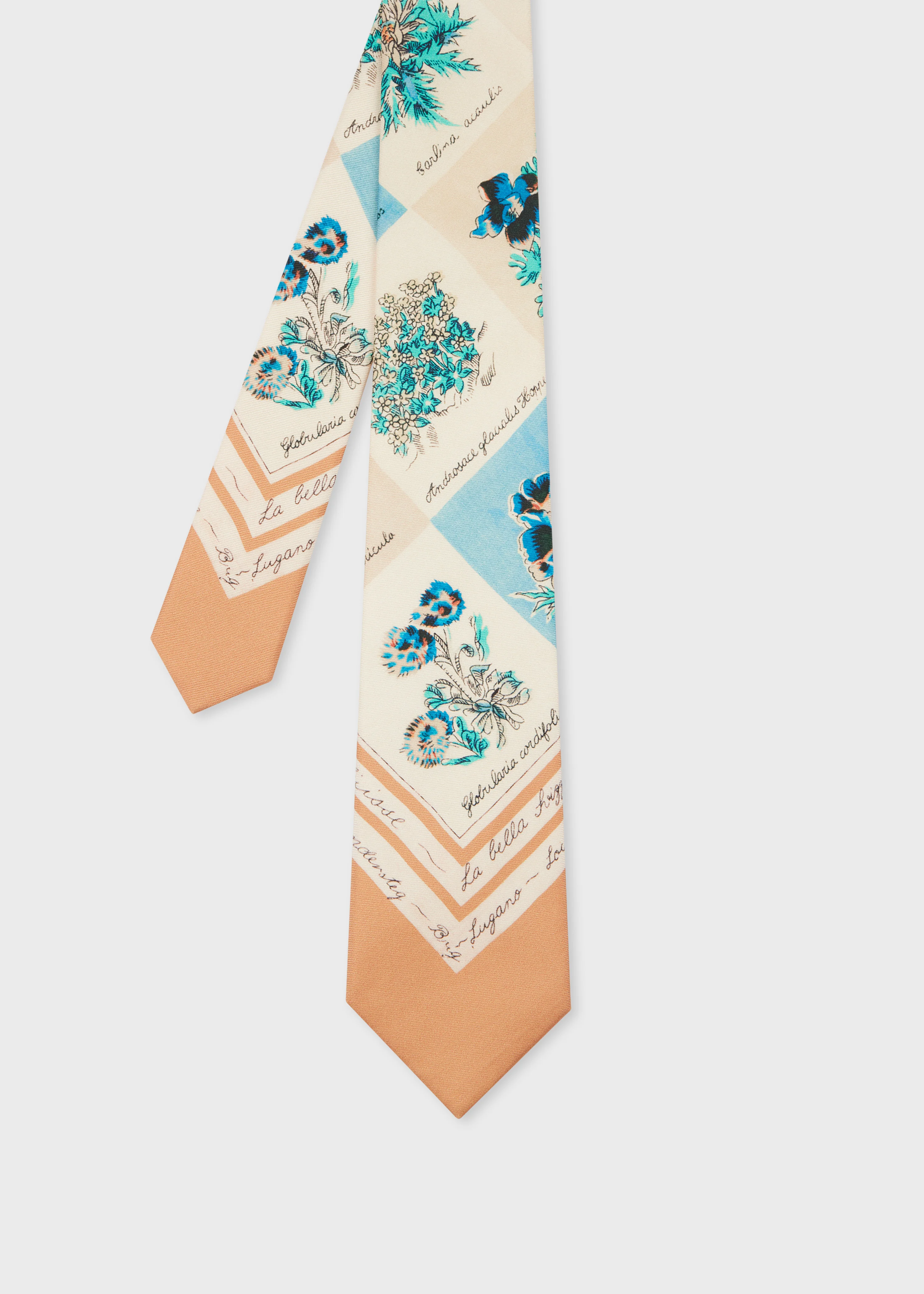 Silk 'Garden Flower' Tie - 1