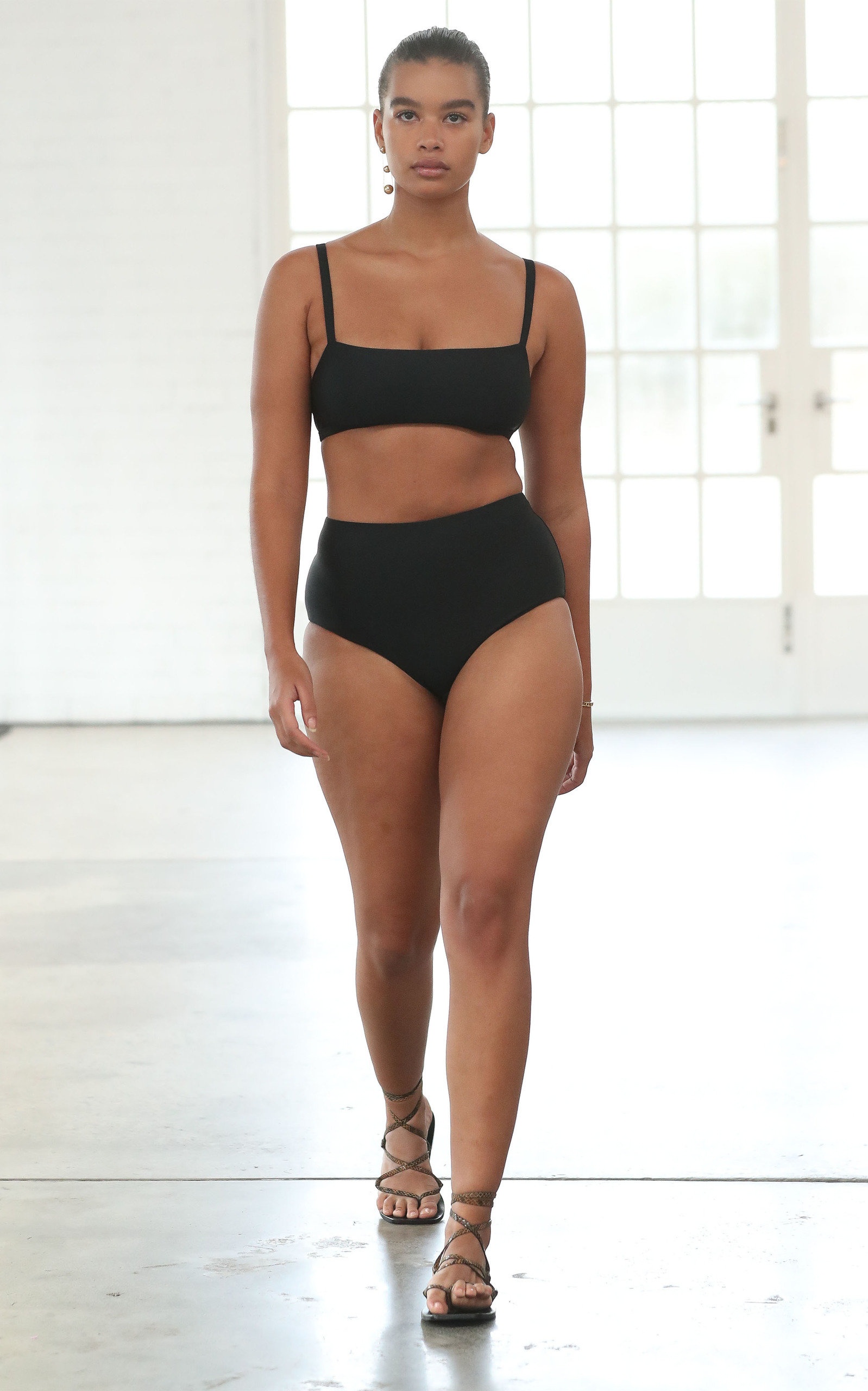 The High Waist Bikini Briefs black - 3