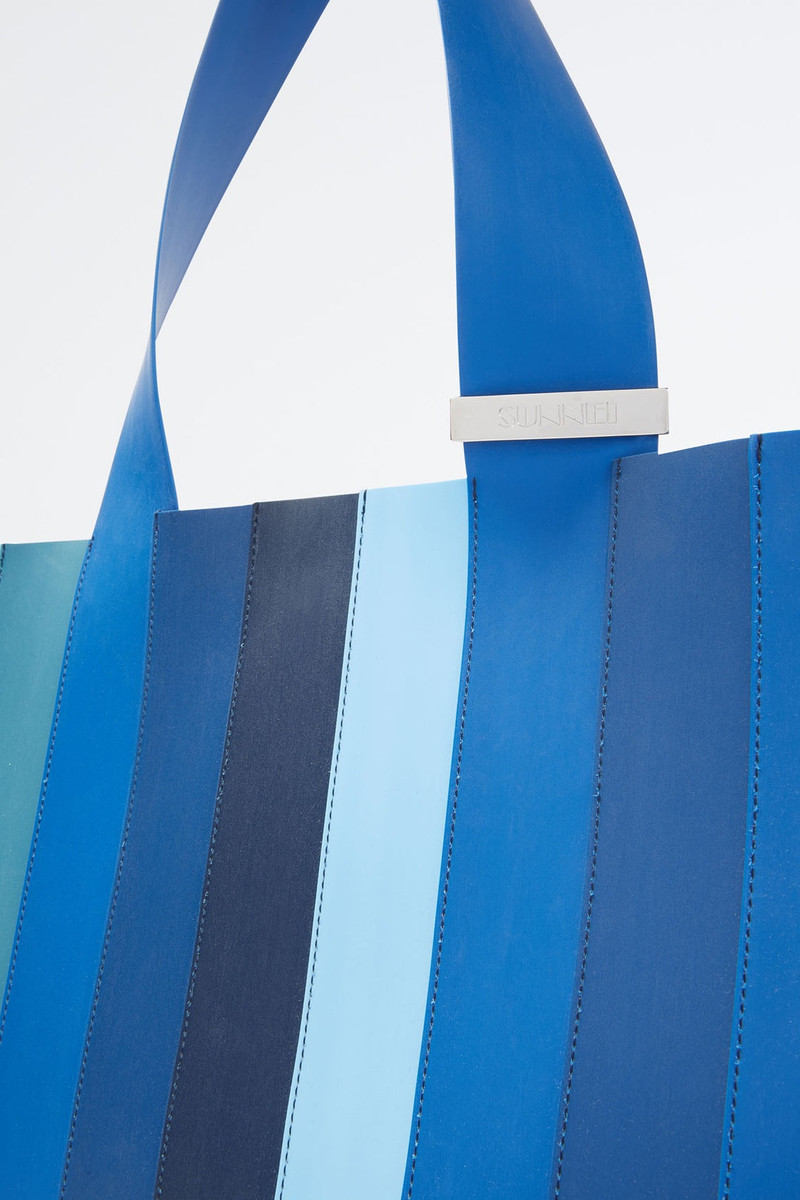 GRADIENT BLUE PUDDING PARALLELEPIPEDO BAG 3