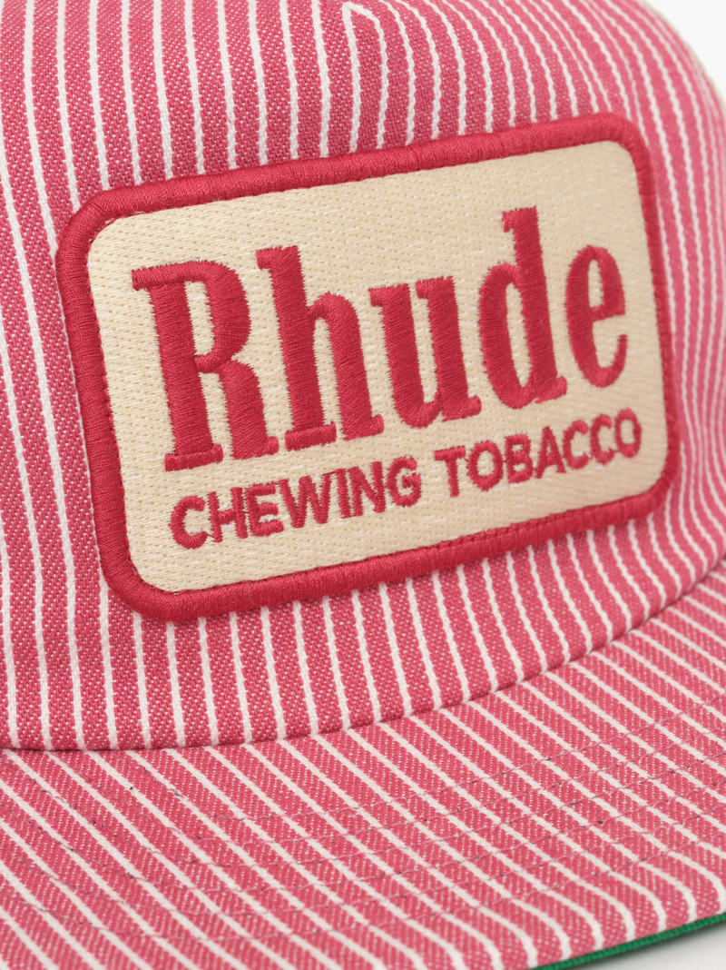 RED STRIPED TOBACCO TRUCKER HAT 5