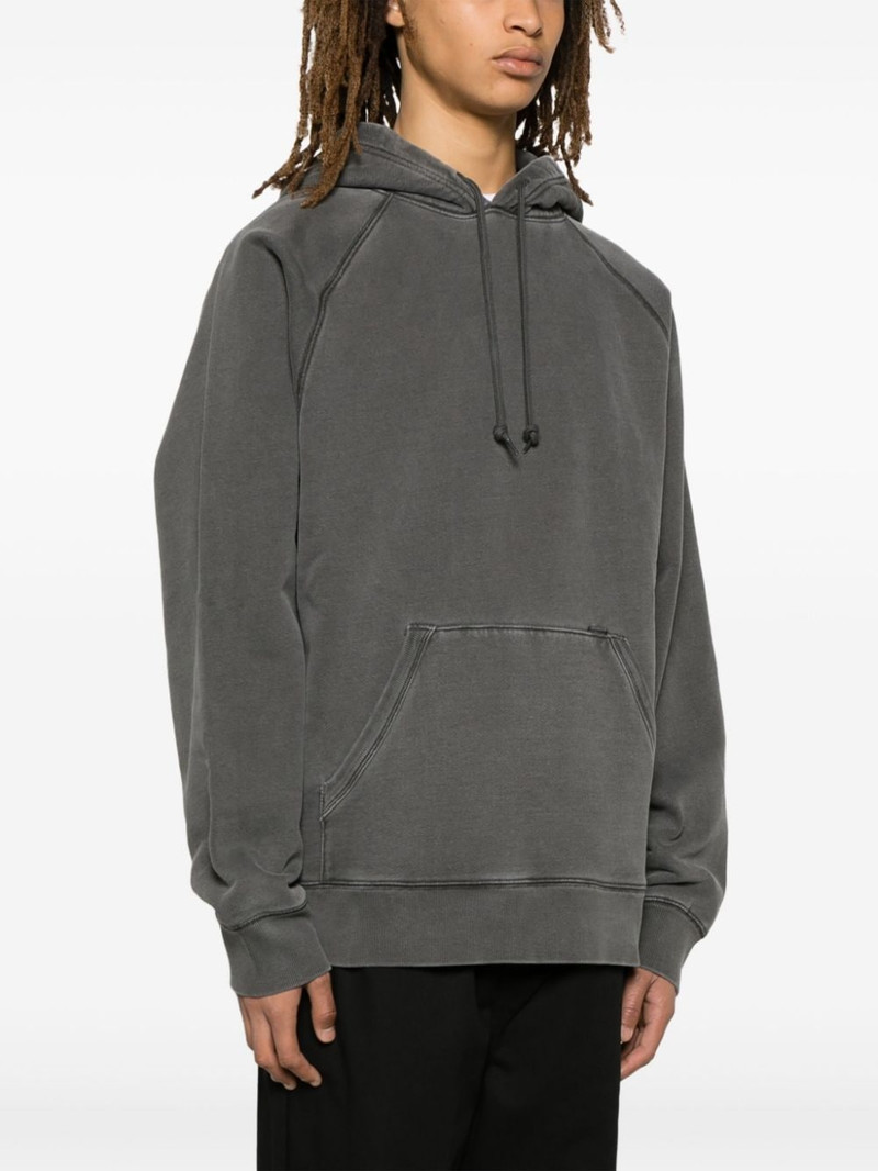 mÃ©lange-effect cotton hoodie 3