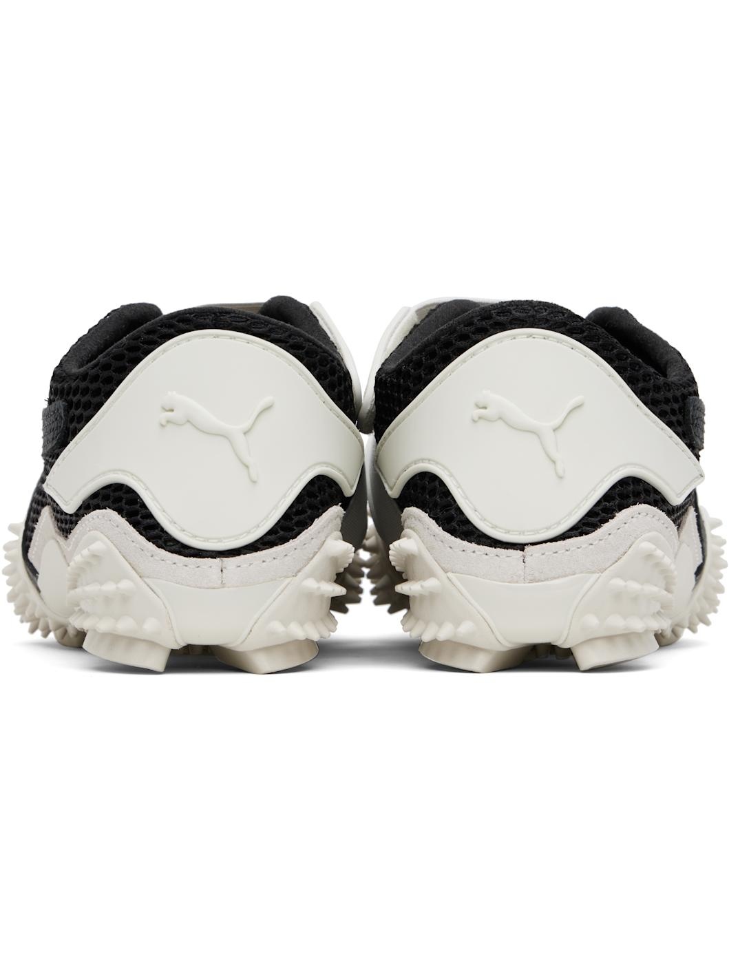 Black & Gray Mostro Mesh Sneakers - 2