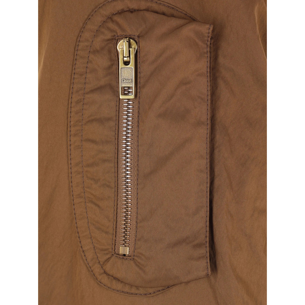 Chloé Brown Jackets - Bomber Jackets Women - 2