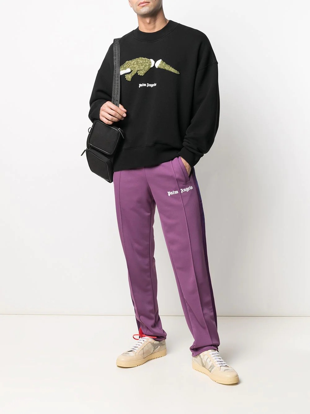 Croco crewneck sweatshirt - 2