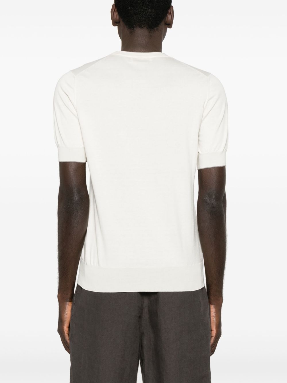 fine-knit T-shirt - 3