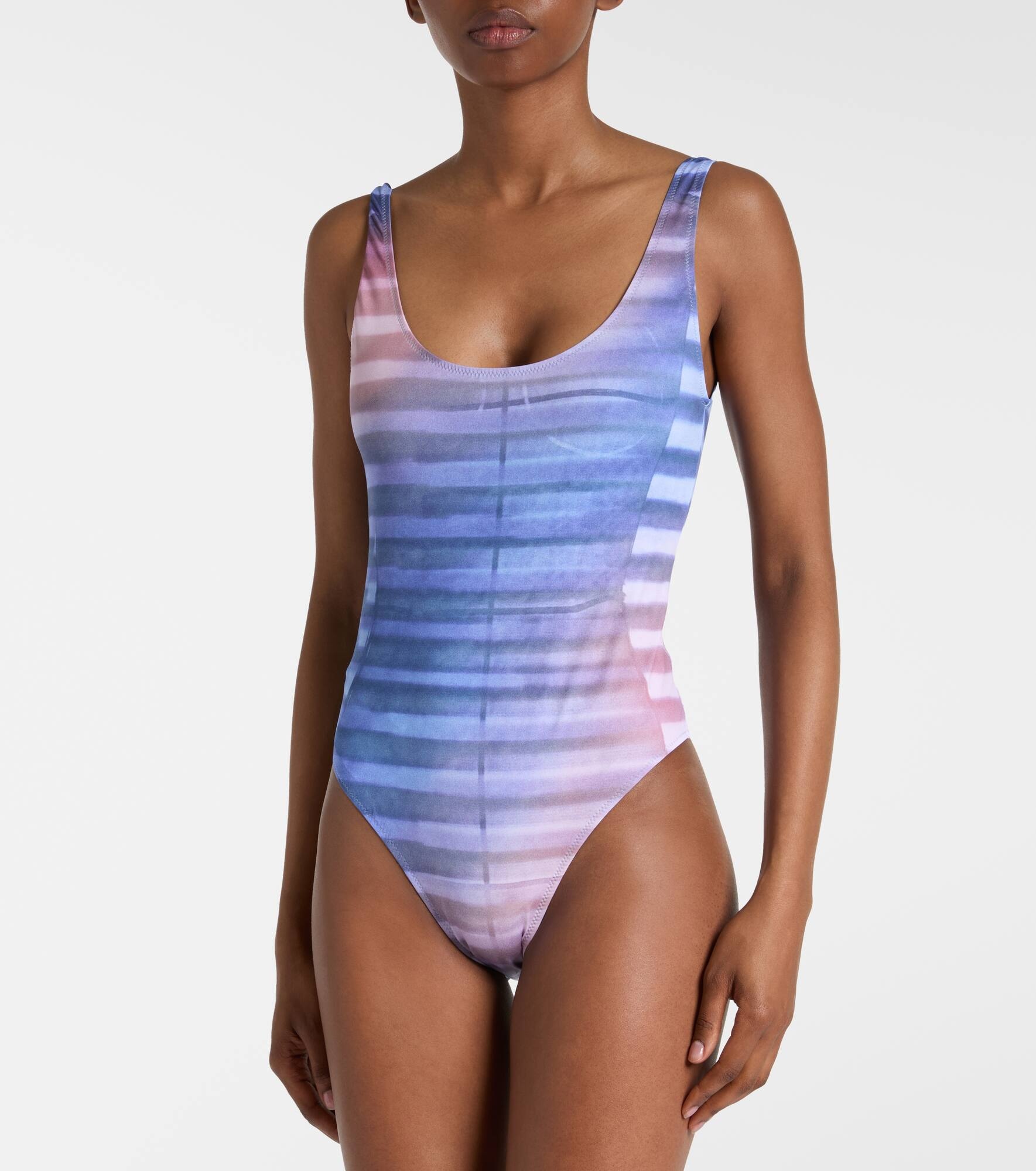 Trompe l’oeil swimsuit - 2