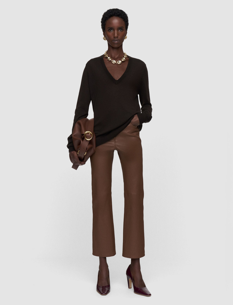 JOSEPH Cashair V Neck Jumper outlook