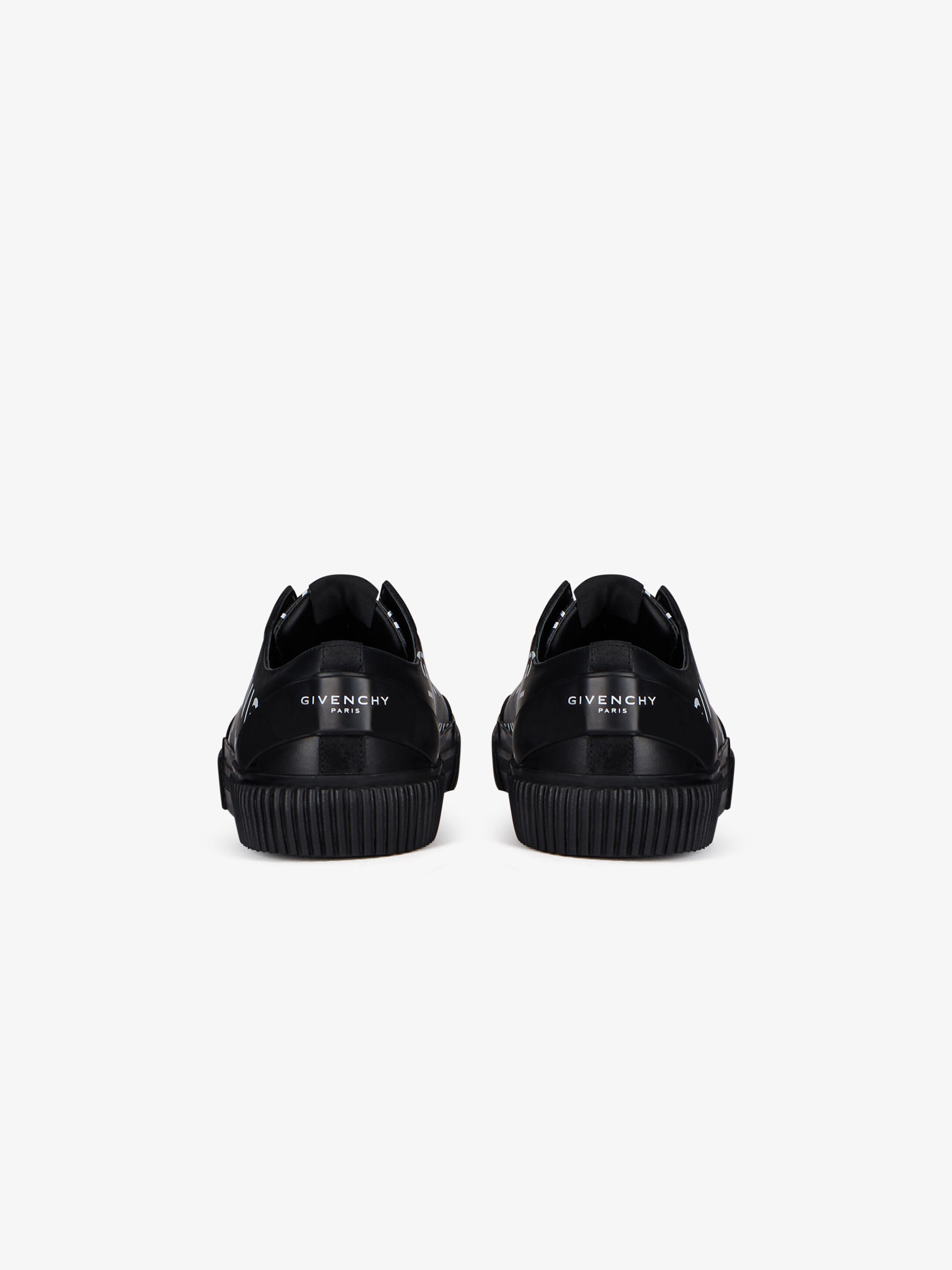 Tennis Light low sneakers in GIVENCHY Refracted leather - 4