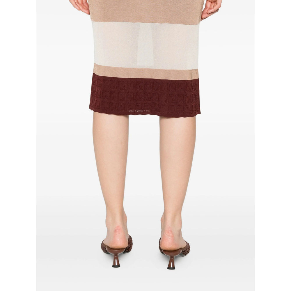 Fendi Brown Skirts - Pencil Skirts Women - 4
