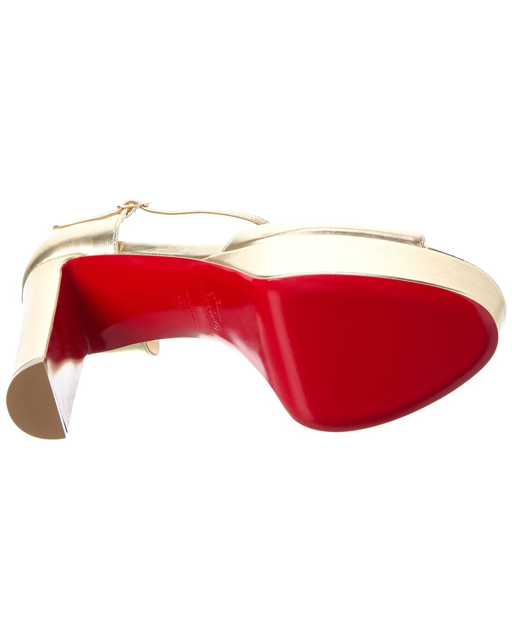 Christian Louboutin Sandaloo 130 Leather Platform Sandal - 4