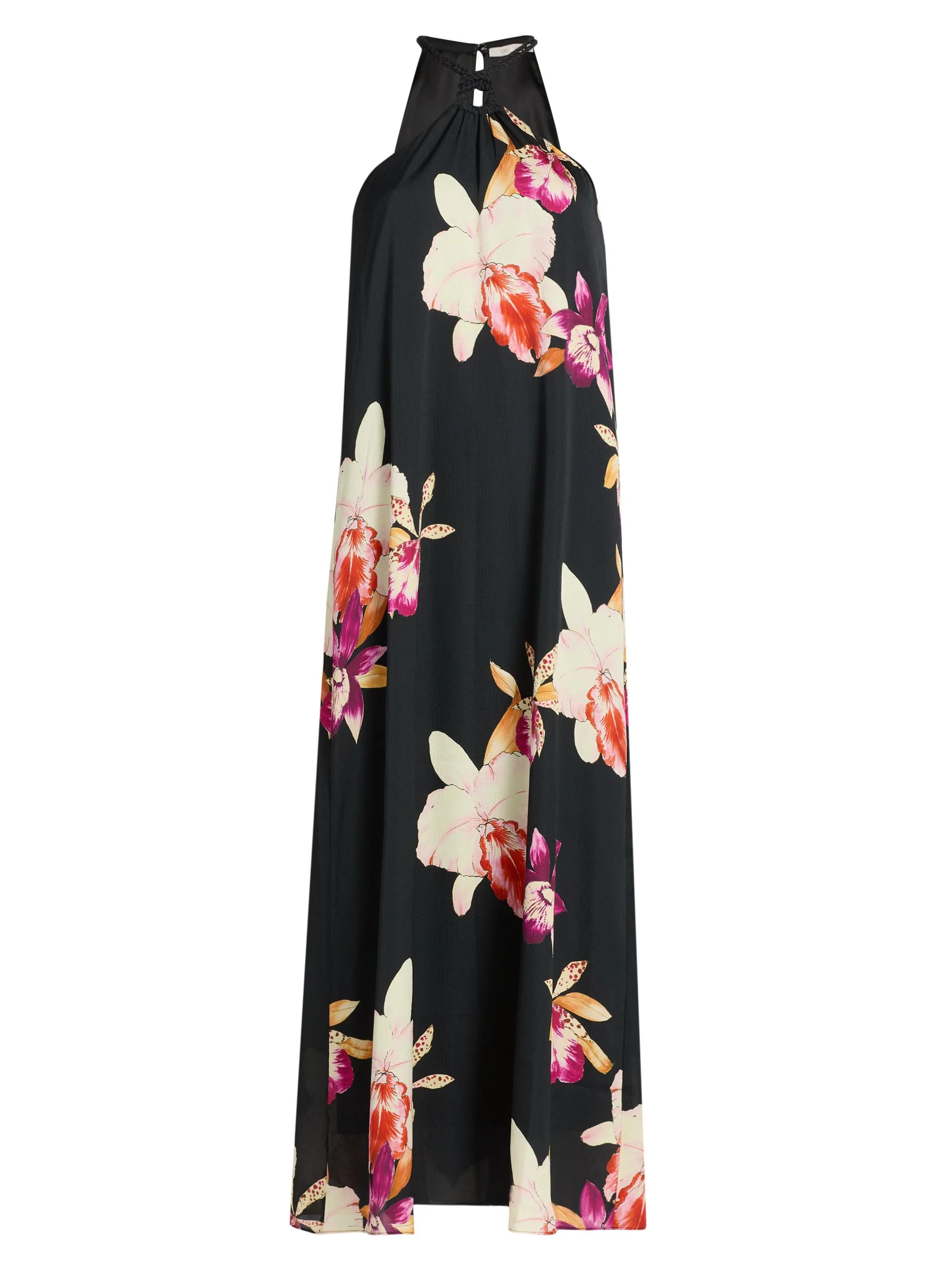 Women's Jennie Halterneck Maxi Dress - Black Multi - 1